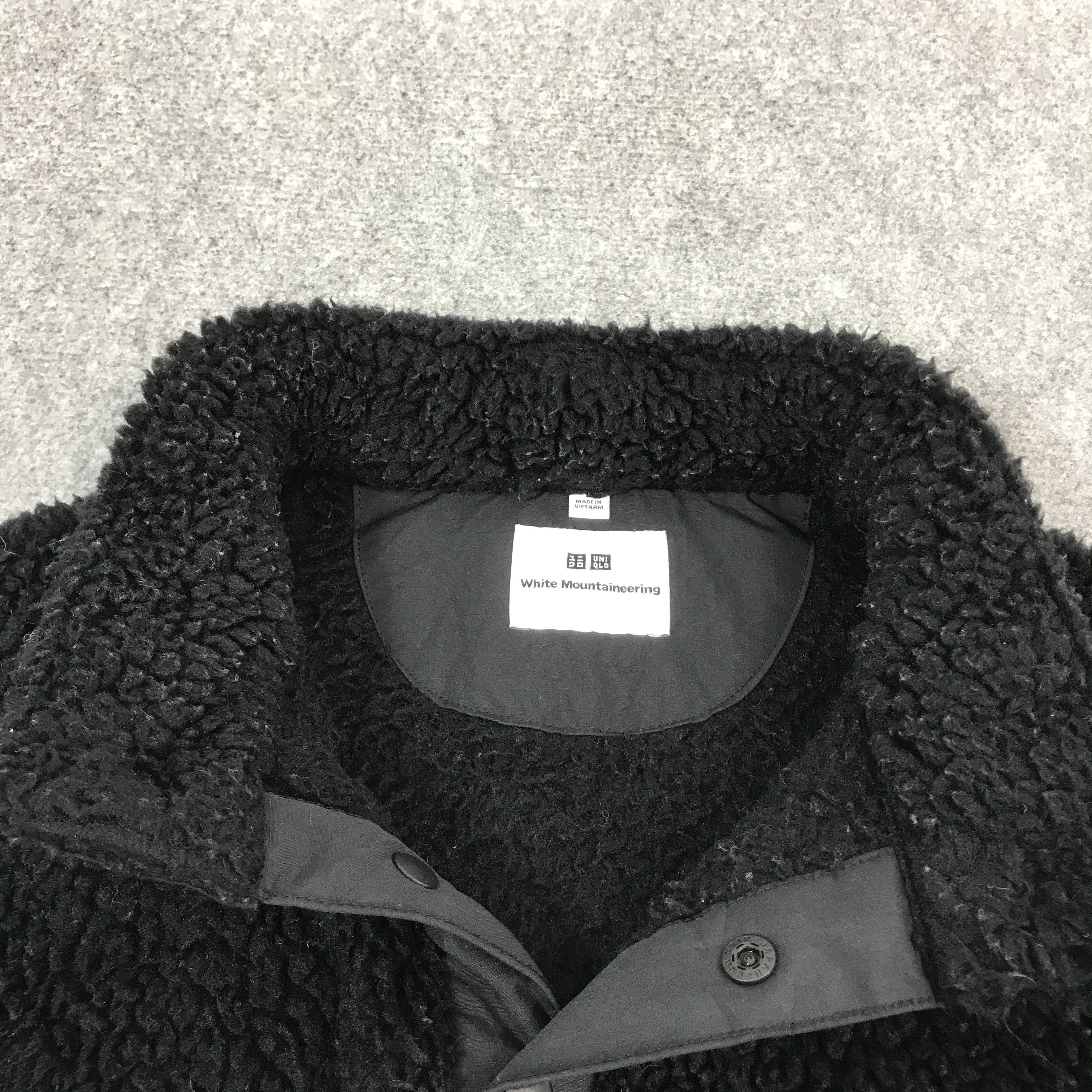 Uniqlo × White Mountaineering White Mountaineering x Uniqlo fleece half button jacket Size US L / EU 52-54 / 3 - 5 Thumbnail