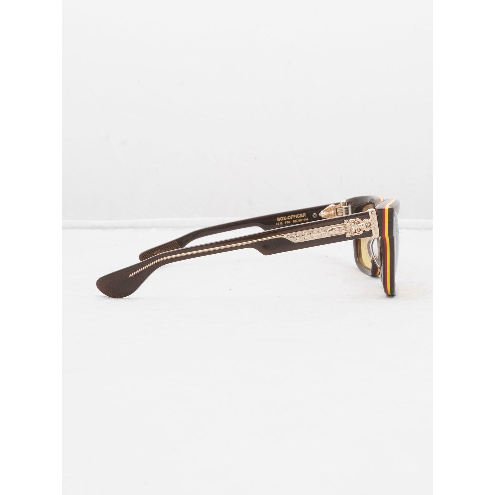 Chrome Hearts Box Officer Sunglasses Size ONE SIZE - 5 Thumbnail