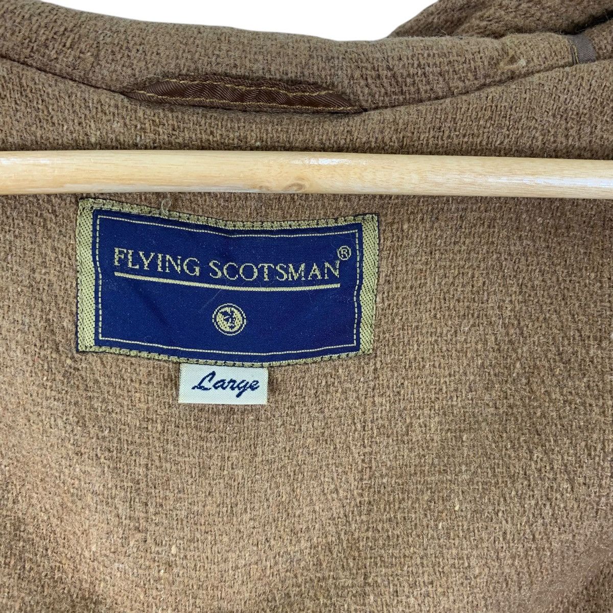 Vintage Vintage TESSUTO VALLOMBROSA x Flying Scotsman Duffle Coat Size L / US 10 / IT 46 - 9 Thumbnail