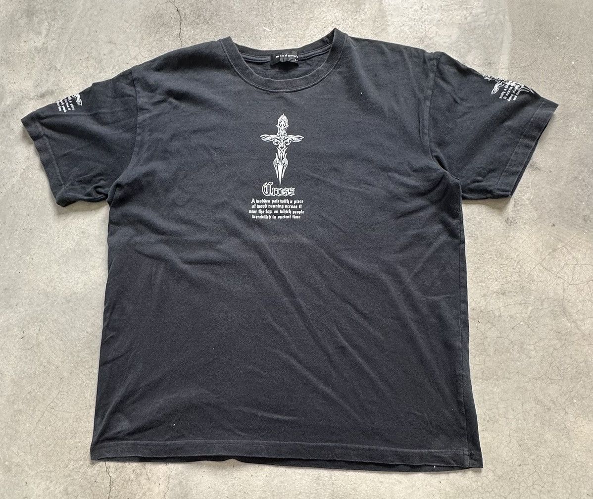 Japanese Brand RARE MIND GAMES CROSS GOTH TEE Size US L / EU 52-54 / 3 - 2 Thumbnail
