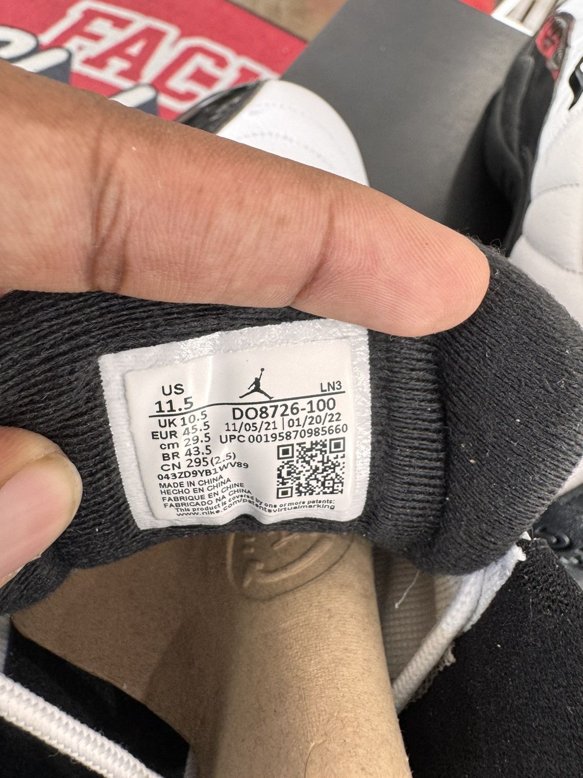 Jordan Brand Air Jordan 12 Low 25 Years In China Size 11.5 (2022) Size US 11.5 / EU 44-45 - 9 Thumbnail