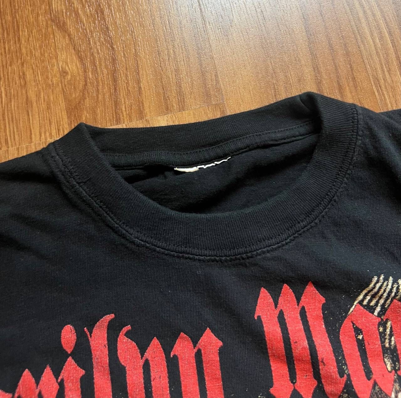 Band Tees × Marilyn Manson × Vintage Vintage Marilyn Manson T Shirt Band Tour Tee Size US L / EU 52-54 / 3 - 5 Thumbnail
