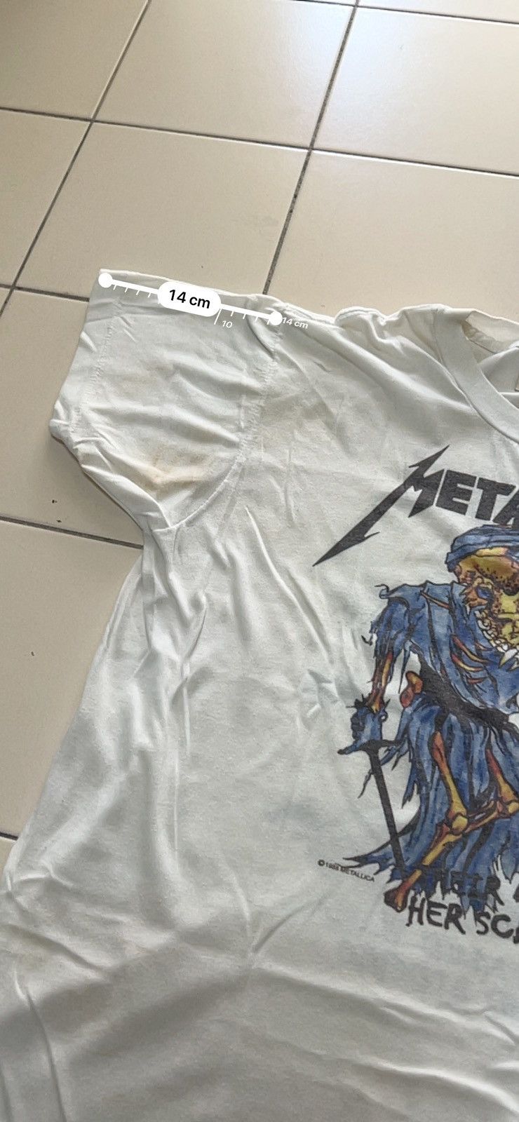 Band Tees × Metallica × Vintage Metallica 1988 - Vintage Size US M / EU 48-50 / 2 - 11 Thumbnail