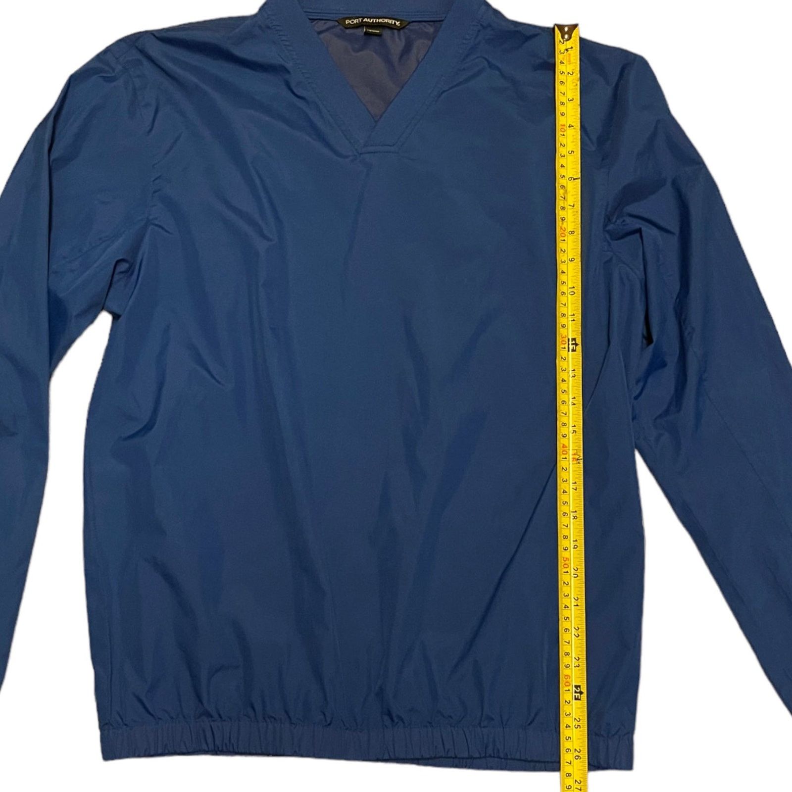 Port Authority Port Authority Blue Pullover V Neck Windbreaker Medium Size US M / EU 48-50 / 2 - 4 Thumbnail