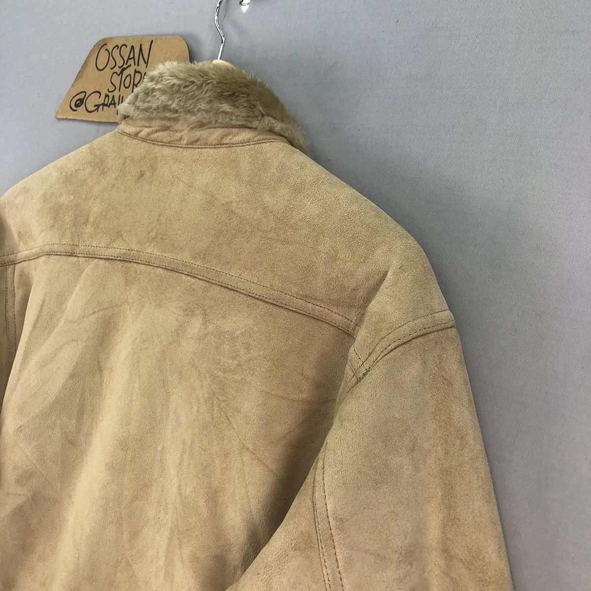 Japanese Brand Vintage Point Chary Moleskin Biker Jacket Size US M / EU 48-50 / 2 - 9 Thumbnail