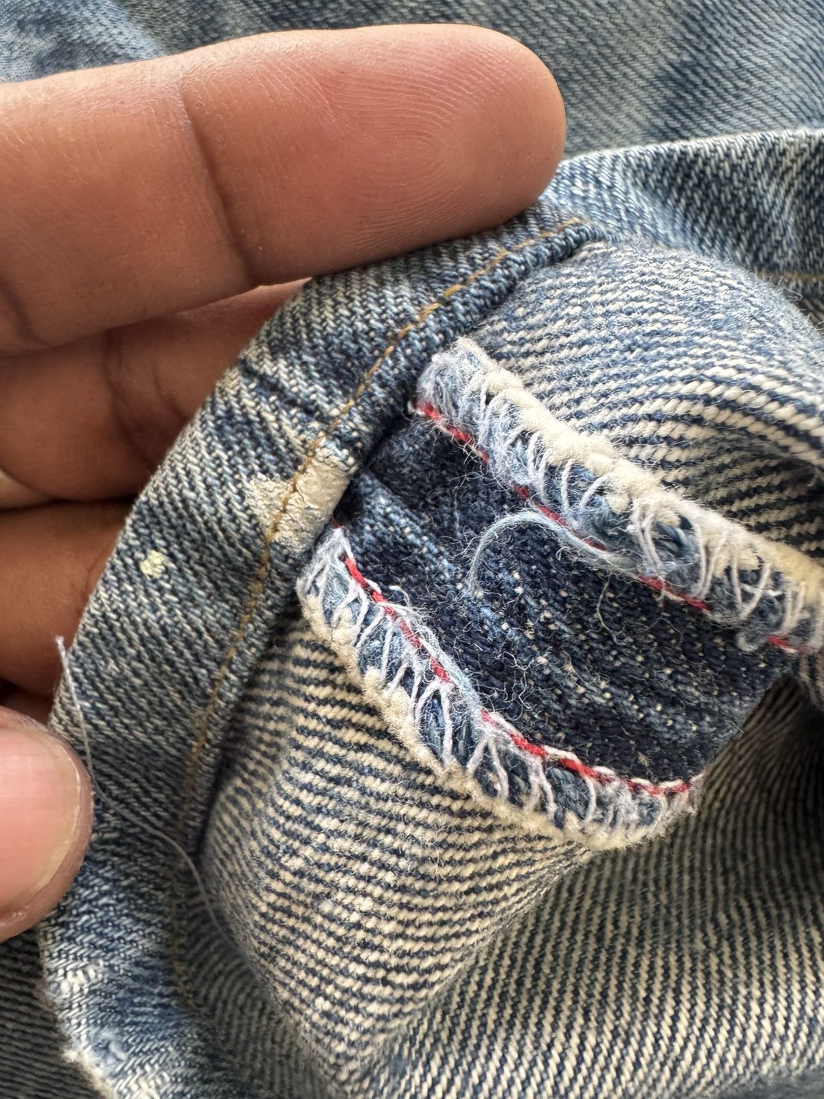 Helmut Lang 🔥RARE🔥VINTAGE HELMUT LANG PAINTER JEANS 1998 CLASSIC CUT Size US 29 - 10 Thumbnail