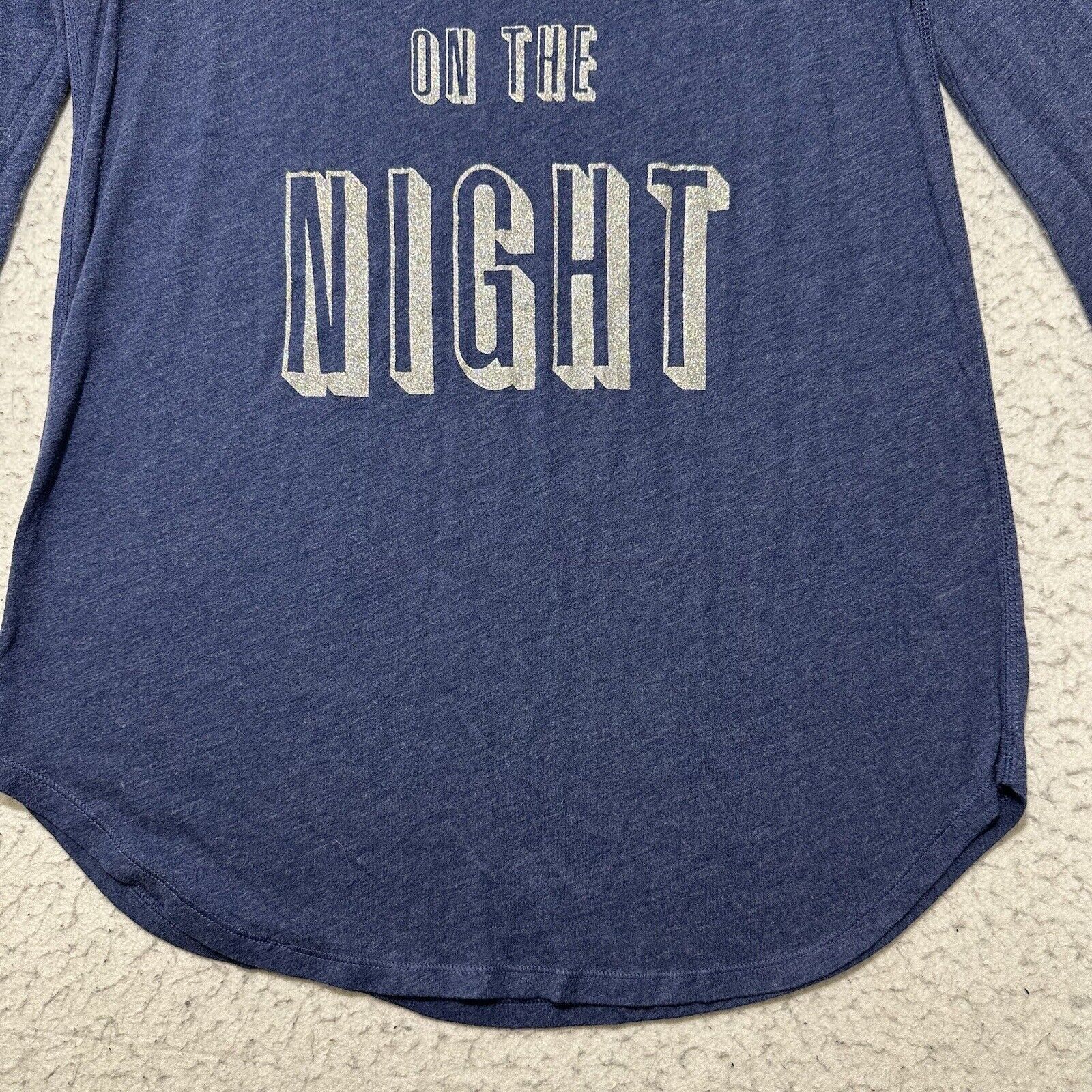 Victoria's Secret Victoria's Secret Small Blue Bring On The Night T Shirt Size S / US 4 / IT 40 - 4 Thumbnail