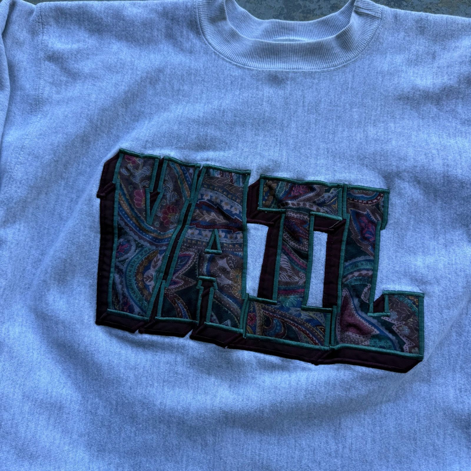 Vintage Vintage Vail University Reverse Weave Crewneck Size US XL / EU 56 / 4 - 2 Thumbnail