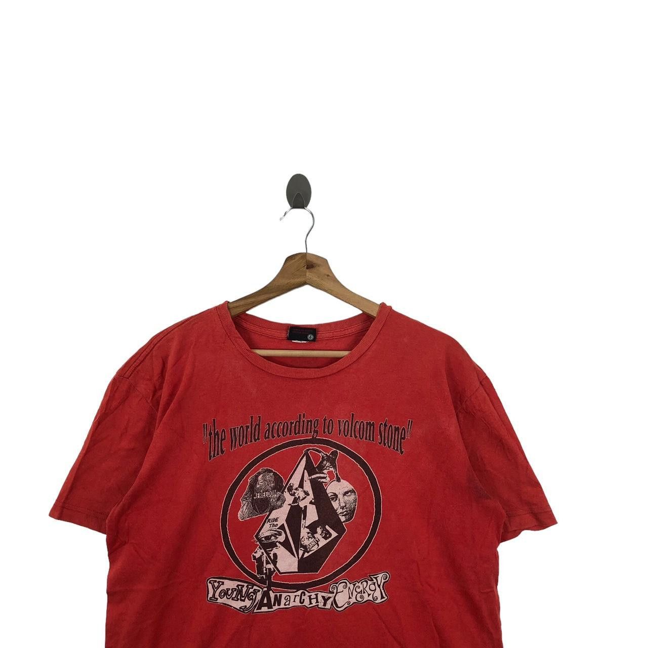 Volcom Vintage VOLCOM STONE ANARCHY ENERGY Skate Tee Shirt Punk Size US M / EU 48-50 / 2 - 3 Thumbnail