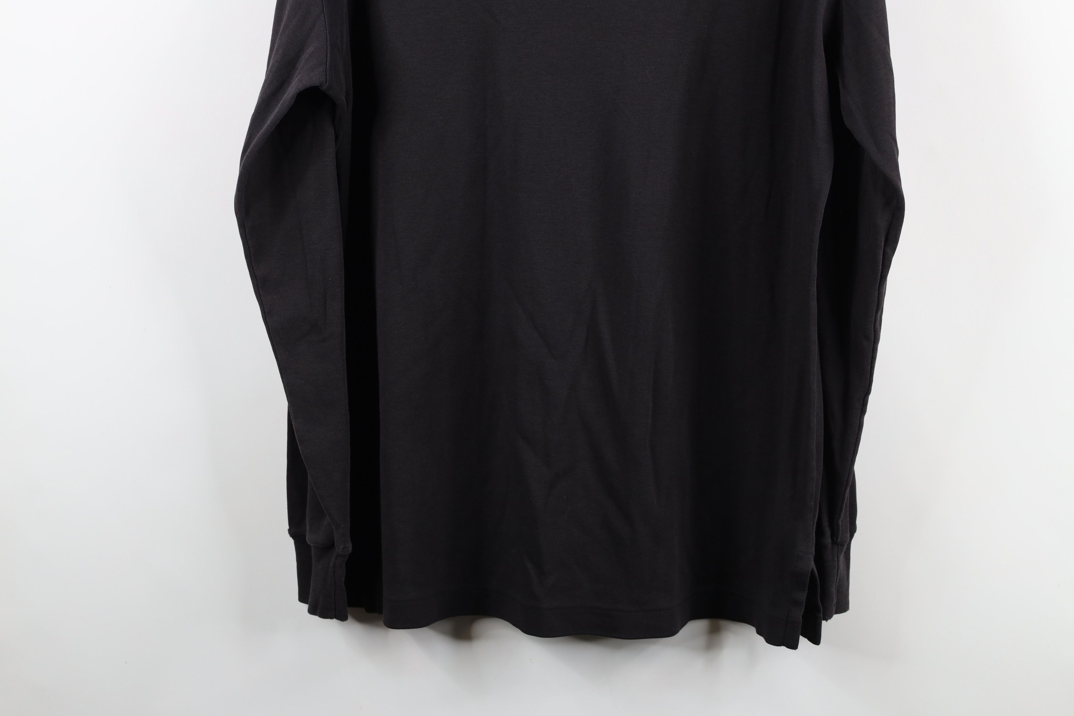 Ralph Lauren × Vintage Vintage 90s Ralph Lauren Turtleneck T-Shirt Black USA Size US M / EU 48-50 / 2 - 15 Thumbnail
