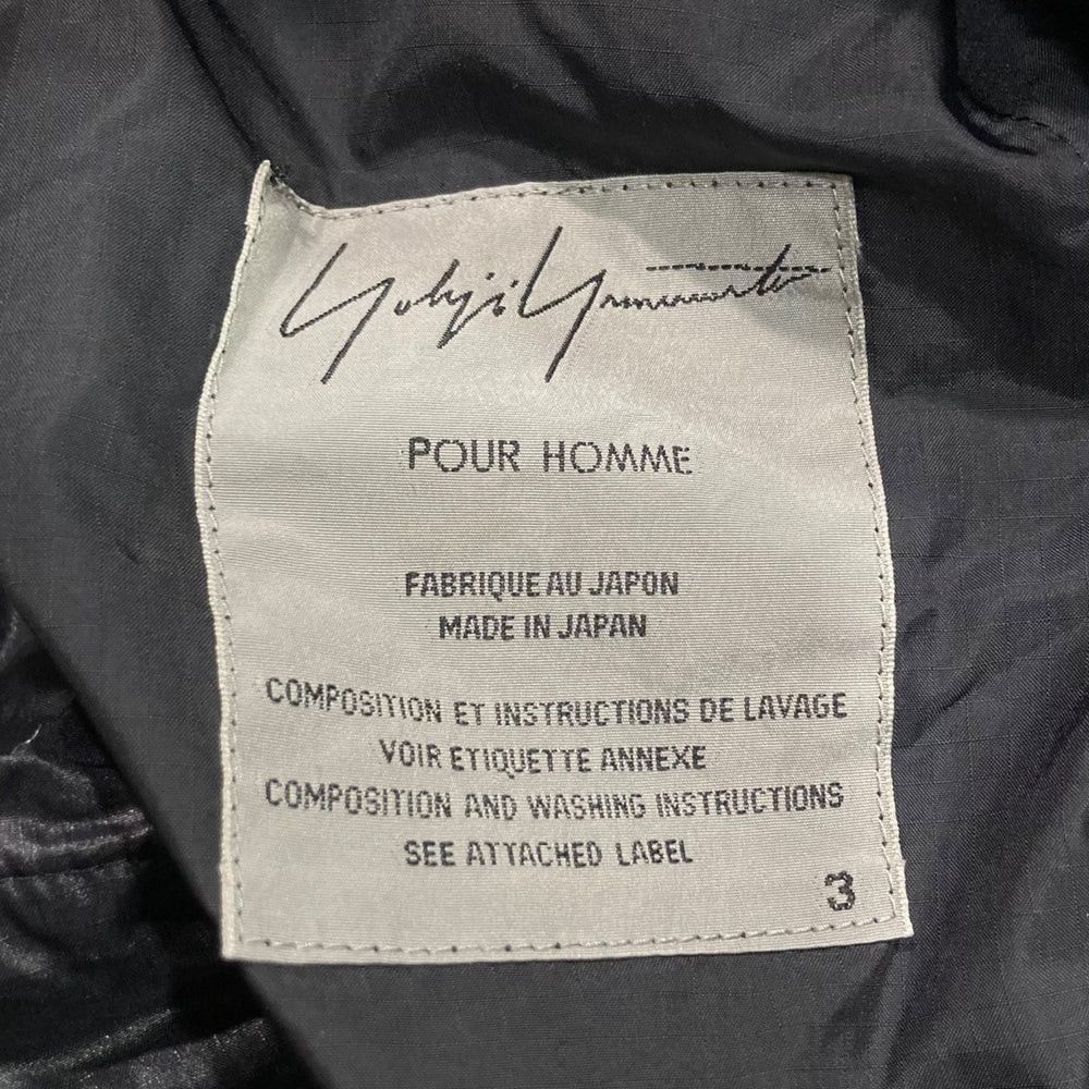 Yohji Yamamoto Yohji Yamamoto pour homme/HX-J08-603 Nylon Hooded Coat Size US L / EU 52-54 / 3 - 5 Thumbnail