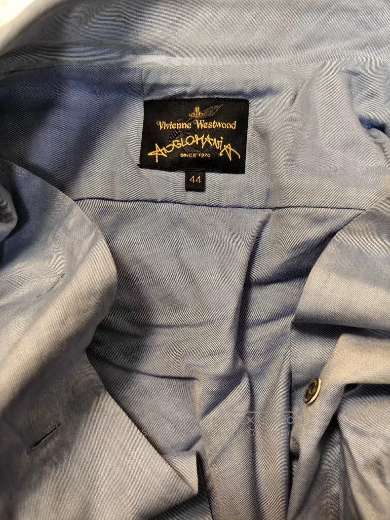 Vivienne Westwood Vivienne Westwood Drunken man's shirt blue Size M / US 6-8 / IT 42-44 - 3 Thumbnail