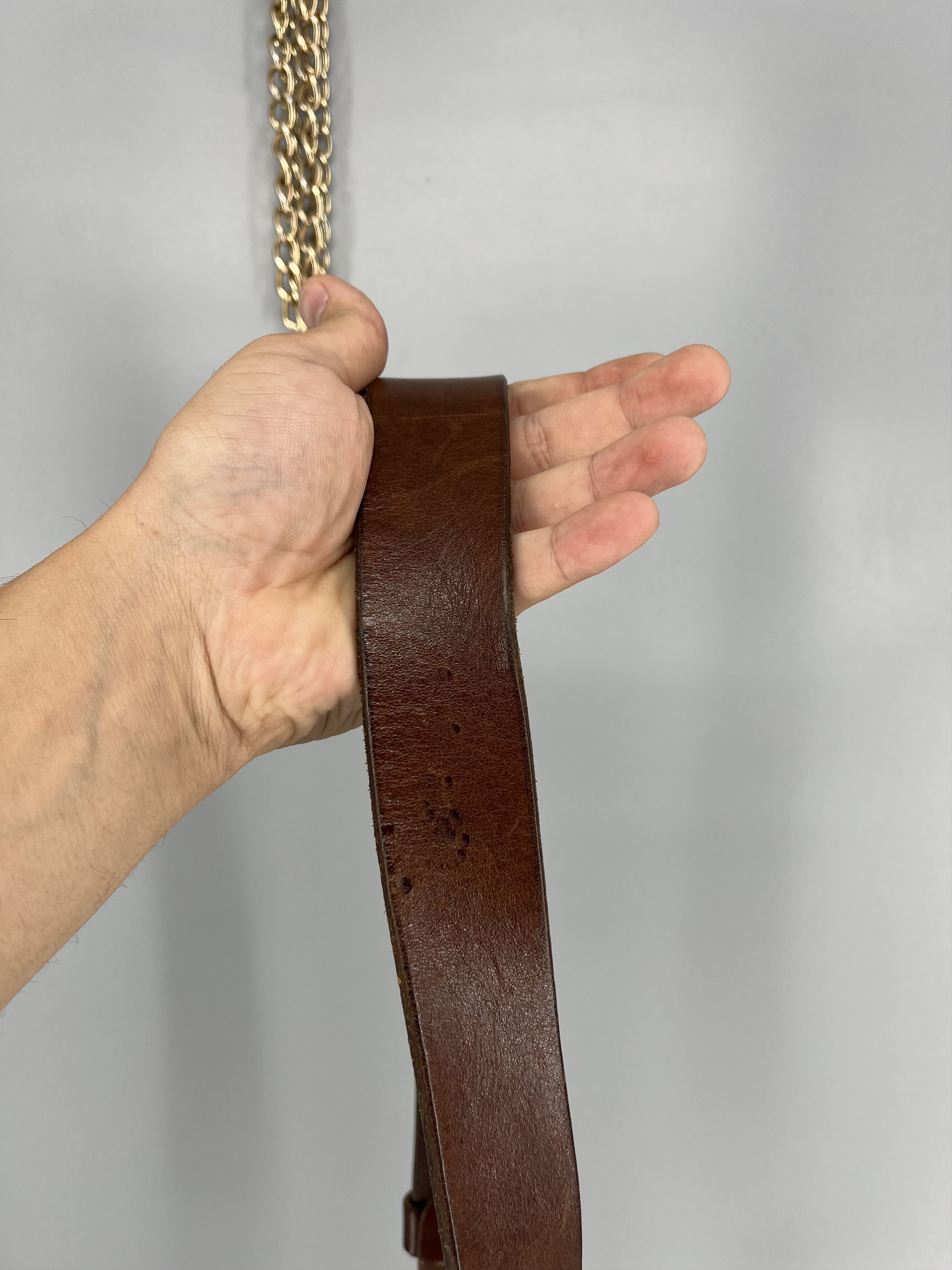 Vintage Vintage Y2K Carpisa Leather Belt Size ONE SIZE - 7 Thumbnail