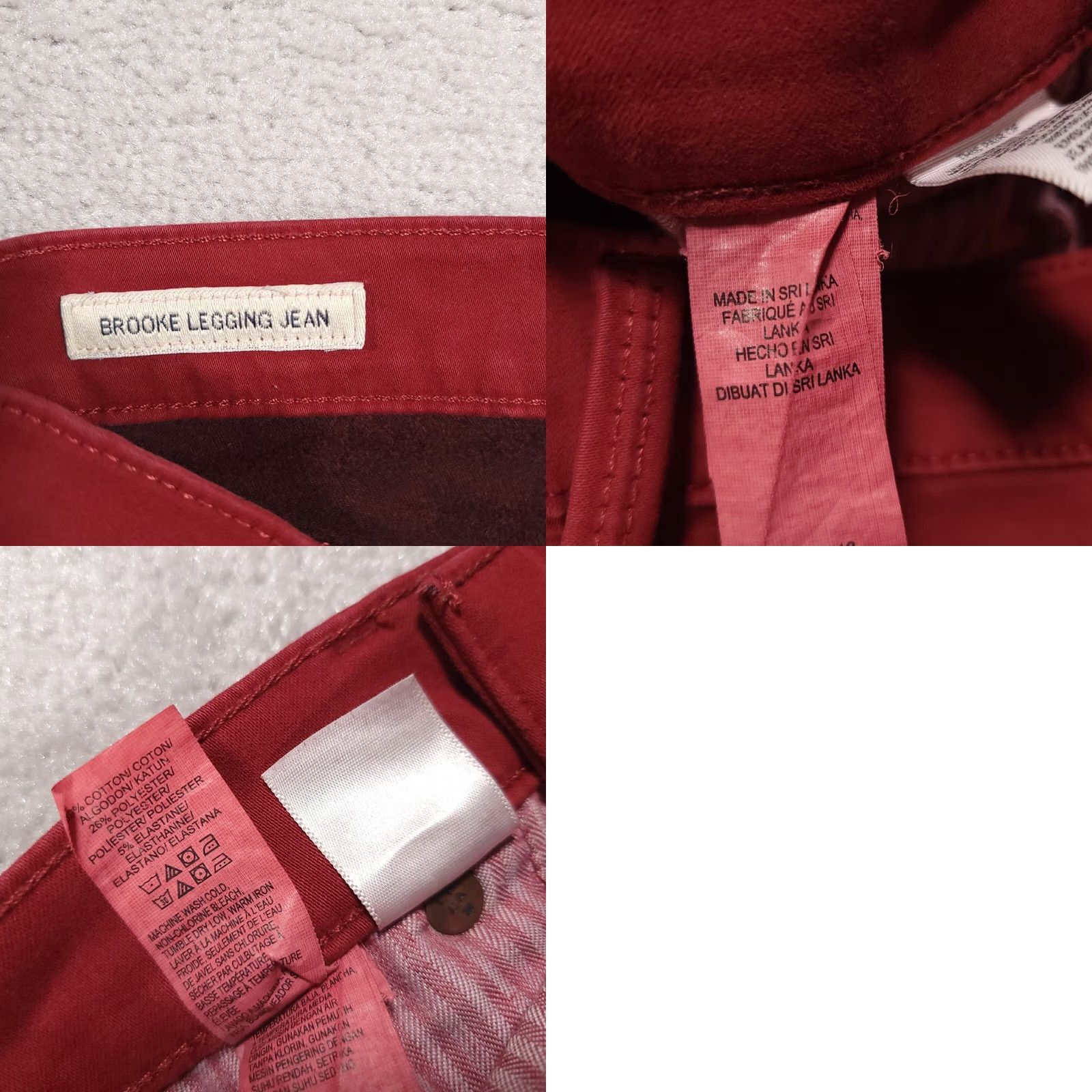 Lucky Brand Lucky Brand Jeans Brooke Legging Womens 0/25 Low Rise Ankle Stretch Size 25" / US 0 / IT 36 - 9 Thumbnail