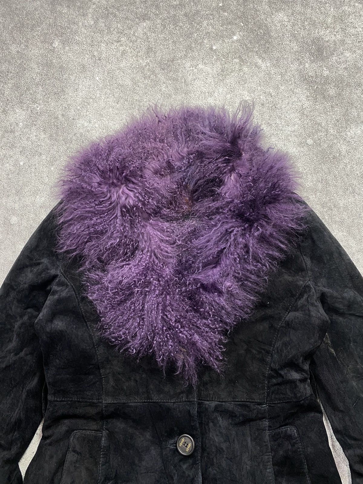 Other 2000s Ioiioi Suede Fauxfur KMRii Style Jacket Size US M / EU 48-50 / 2 - 2 Thumbnail
