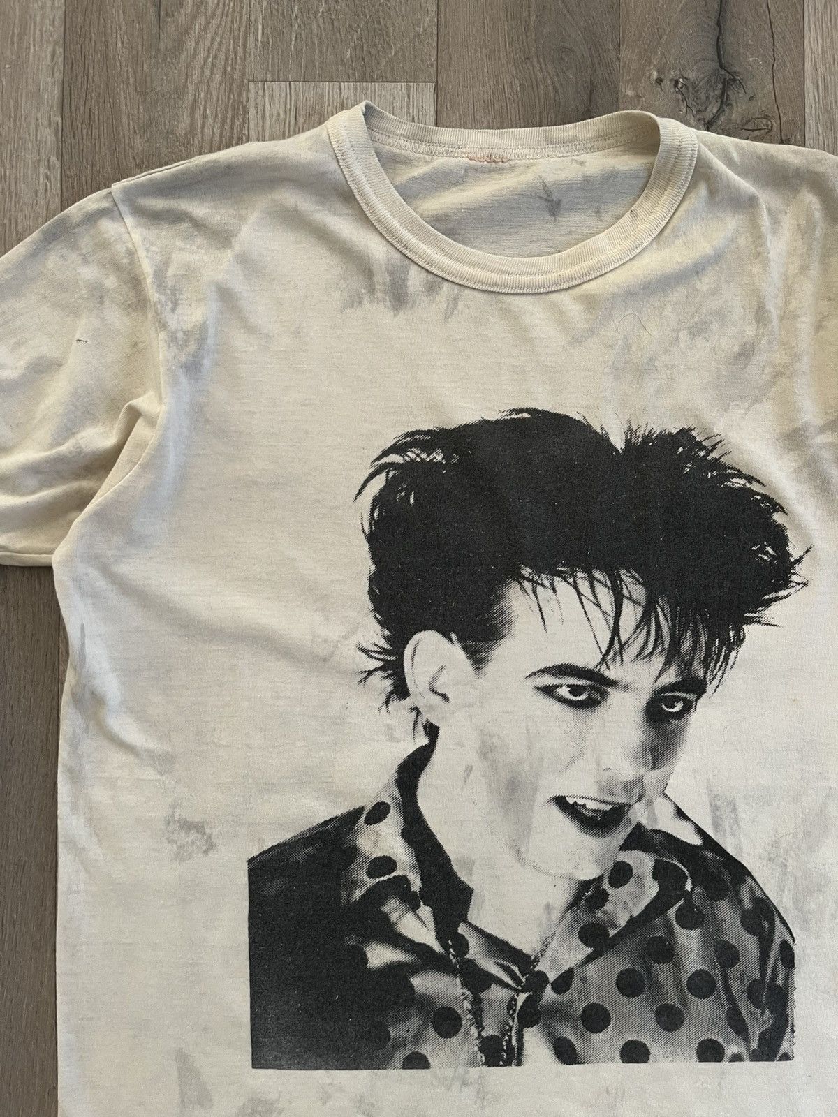 The Cure 80s Robert Smith The Cure Portrait Tee Size US XS / EU 42 / 0 - 3 Thumbnail
