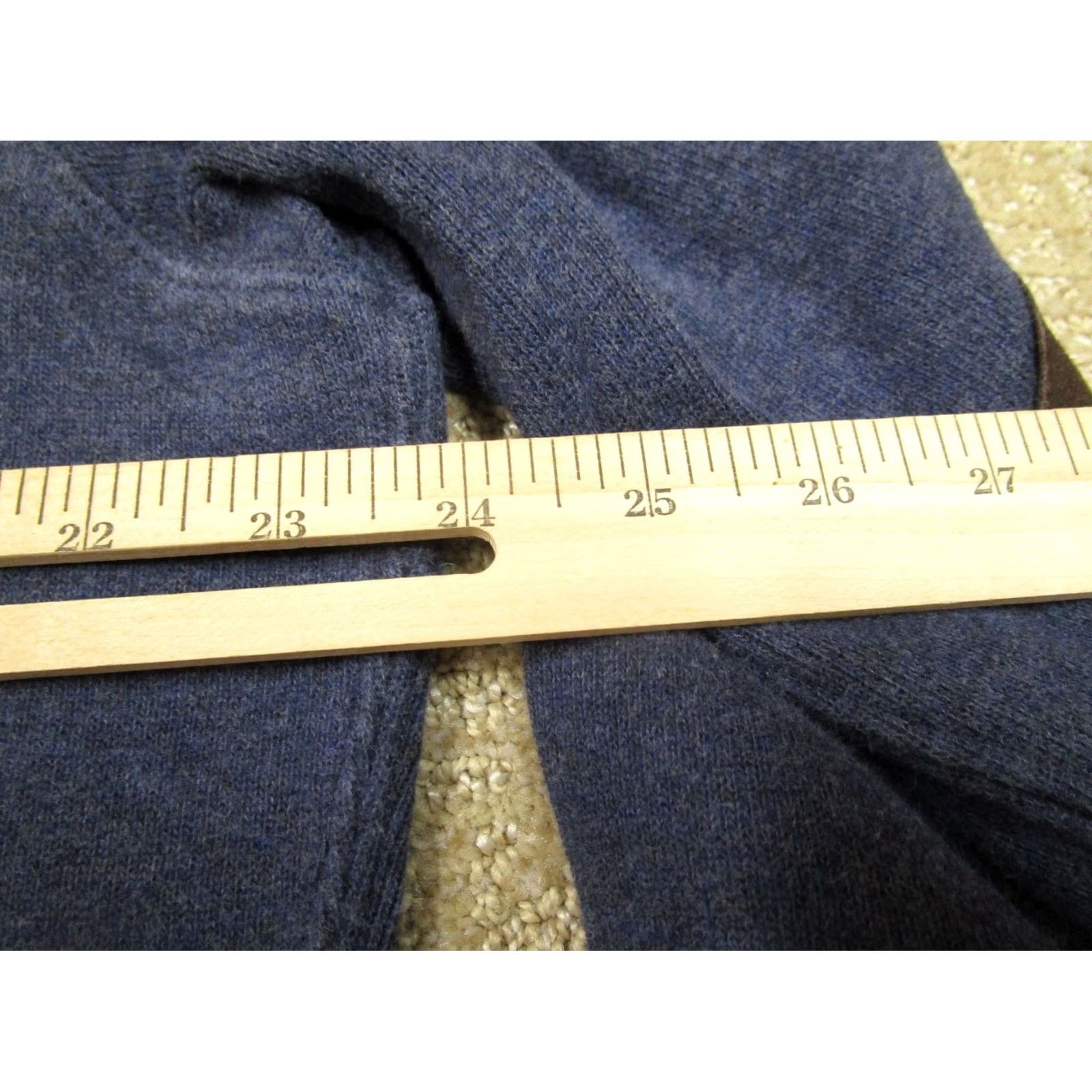 Polo Ralph Lauren Polo Ralph Lauren Sweatshirt Mens Large Blue Shawl Collar Elbow Patches Sweater Size US L / EU 52-54 / 3 - 5 Thumbnail