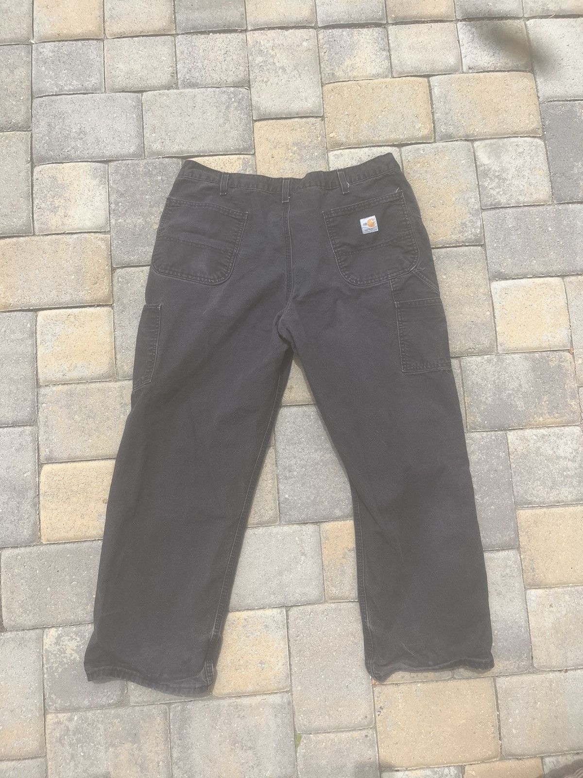 Carhartt Vintage Faded Black Carhartt Carpenter Pants Size US 38 / EU 54 - 1 Thumbnail