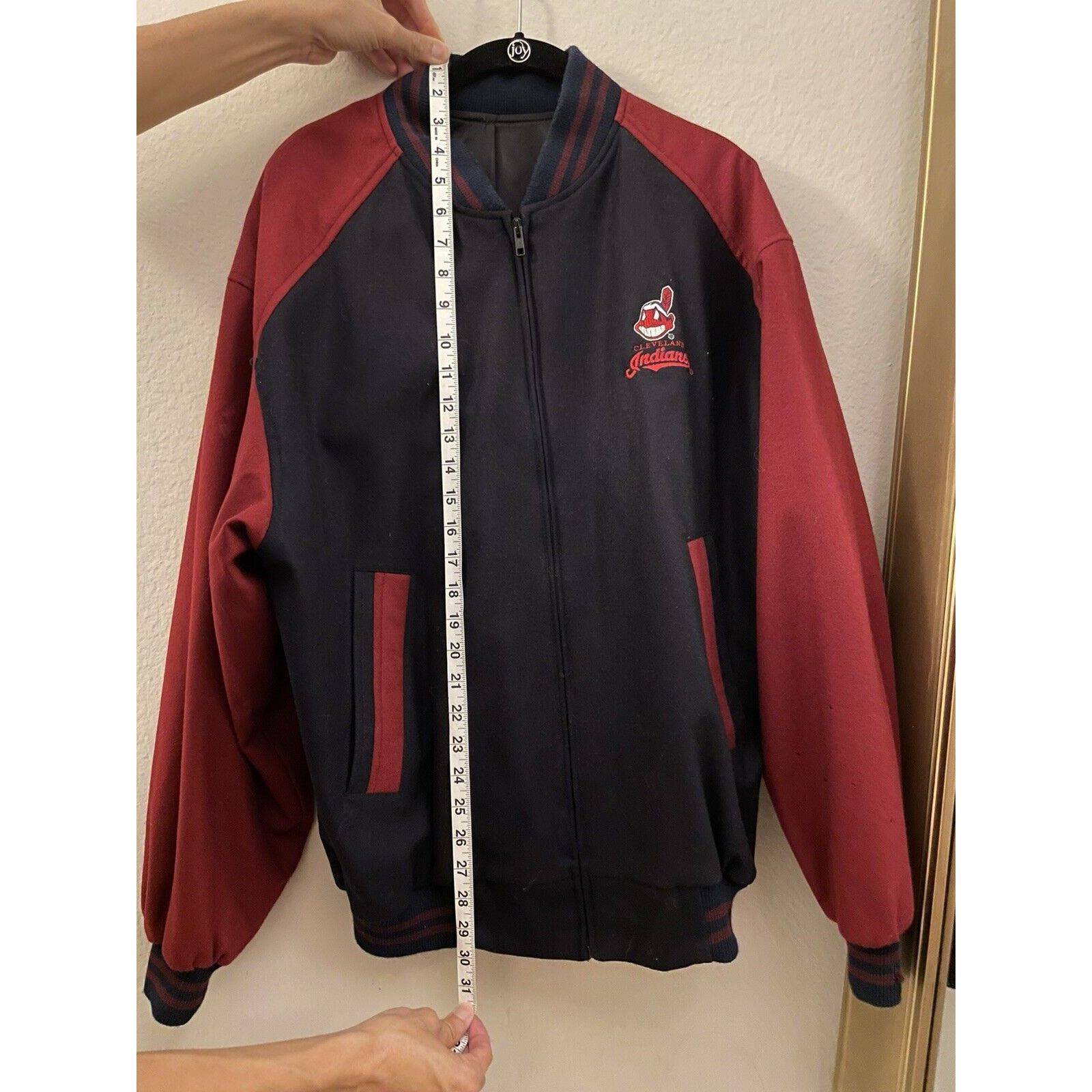 MLB Vintage MLB Cleveland Guardians Indians Varsity Jacket S/M Size US M / EU 48-50 / 2 - 7 Thumbnail