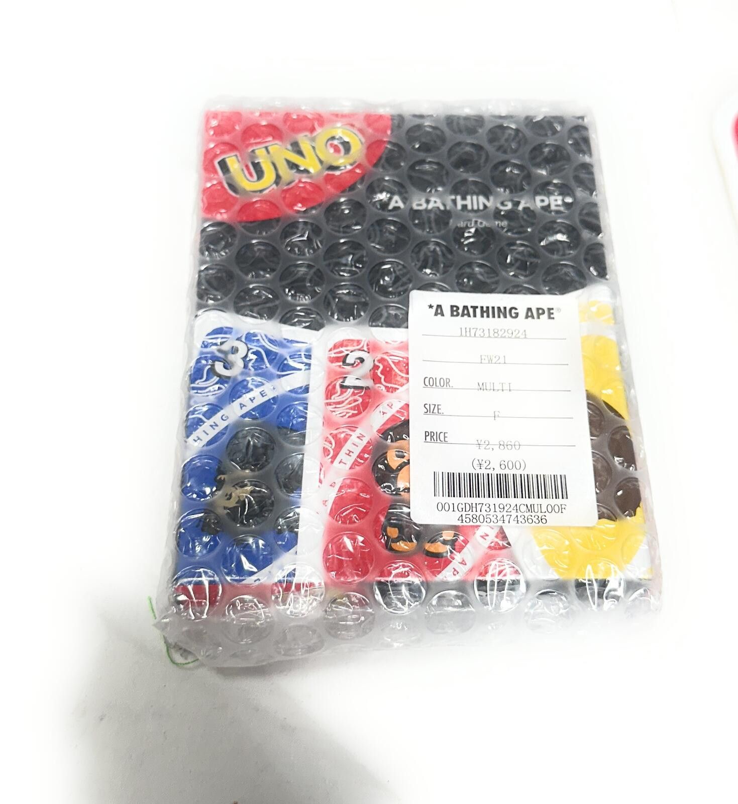 Unowned BAPE x UNO Playing Card Game - A Bathing Ape - Baby Milo Size ONE SIZE - 8 Thumbnail