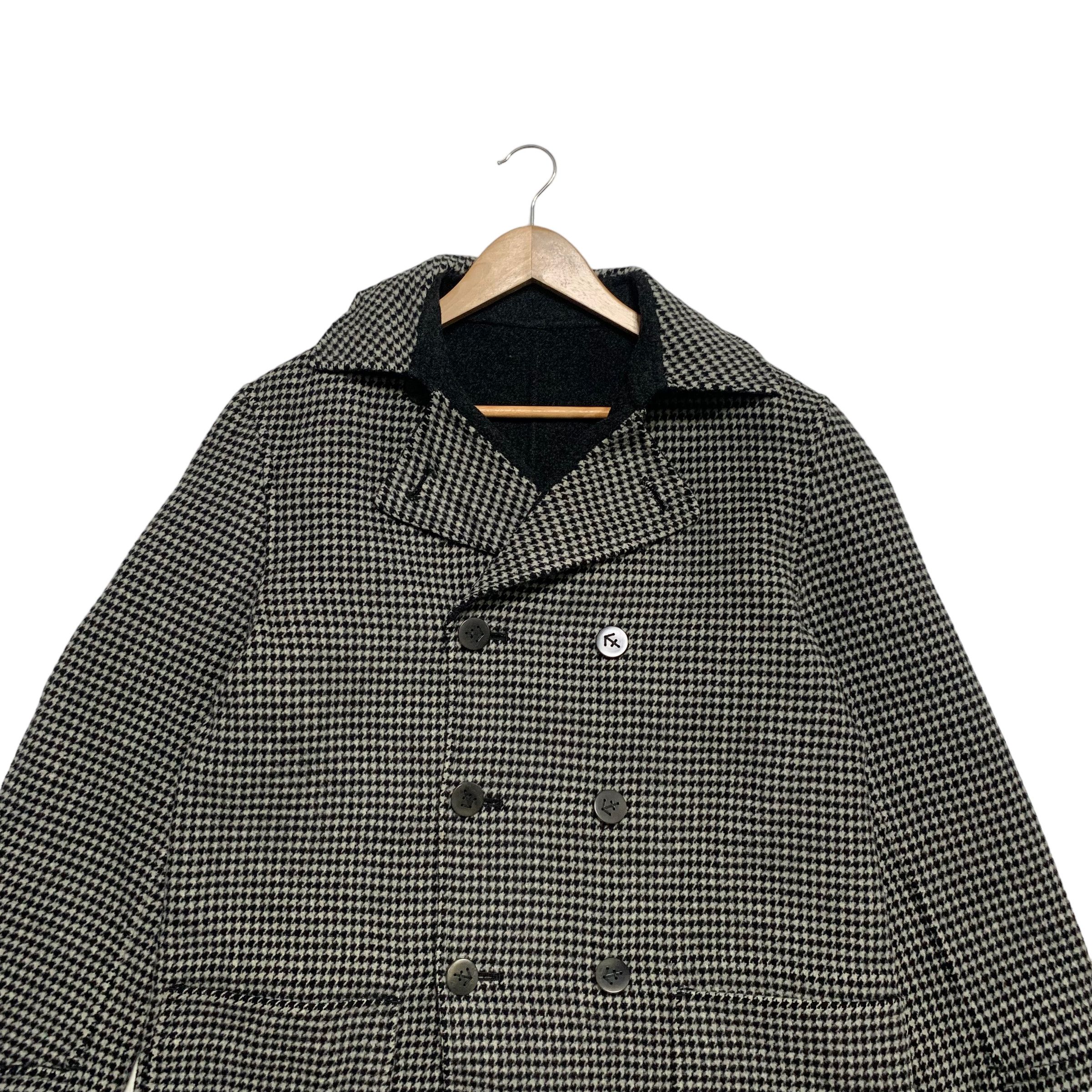 United Arrows United Arrows Tartan Reversible Double Breast Jacket Size US M / EU 48-50 / 2 - 3 Thumbnail
