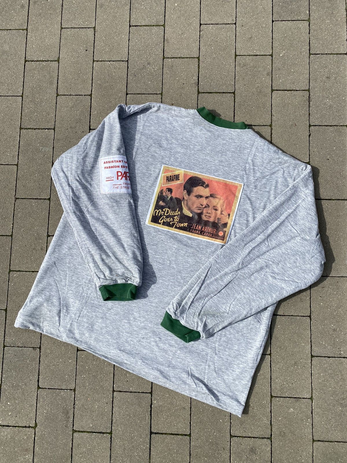 Japanese Brand × Vintage Vintage Japan Parafine bilateral hollywood sweatshirt Size US L / EU 52-54 / 3 - 2 Thumbnail