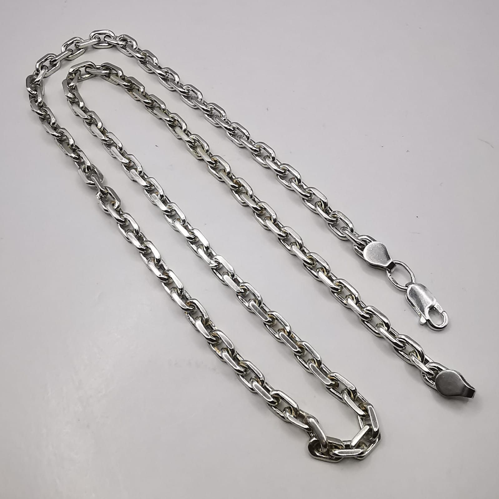 Sterling Silver Vintage Beautiful Jewelry Chain,925 Sterling Silver 46,64g Size ONE SIZE - 5 Thumbnail