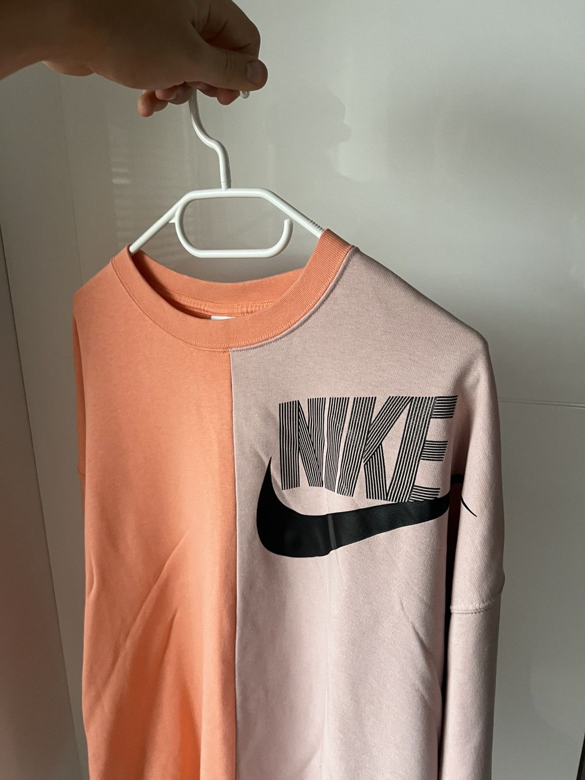 Nike Nike Big Logo Oversize Streetwear Crew Neck Sweatshirt Size US S / EU 44-46 / 1 - 2 Thumbnail