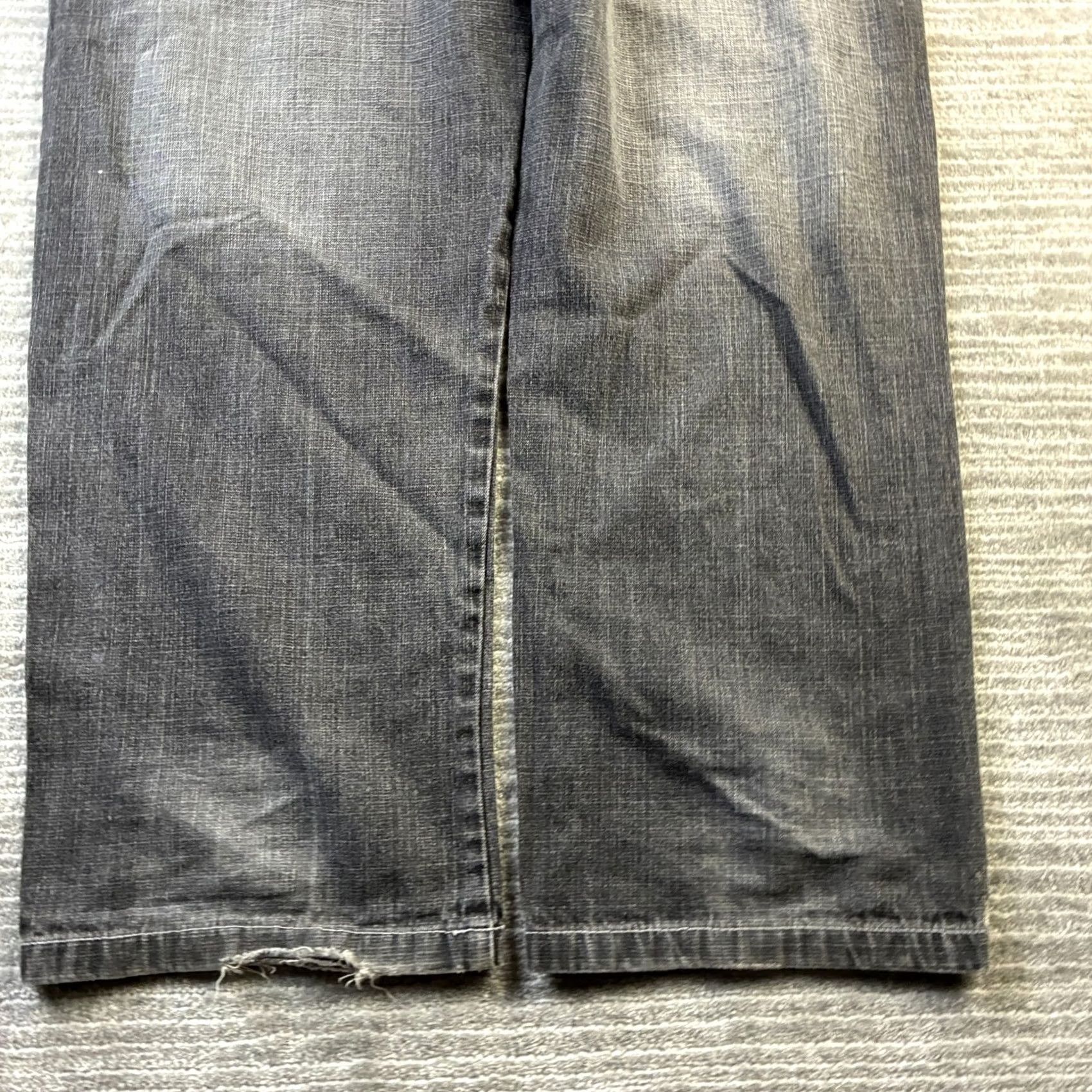 Southpole VINTAGE Southpole Jeans Mens 38 Black Denim Pants Y2K Baggy Gold Tab Mens Jeans Wide-Leg 5-Pocket Hip Hop Inseam 32 Size US 38 / EU 54 - 7 Thumbnail