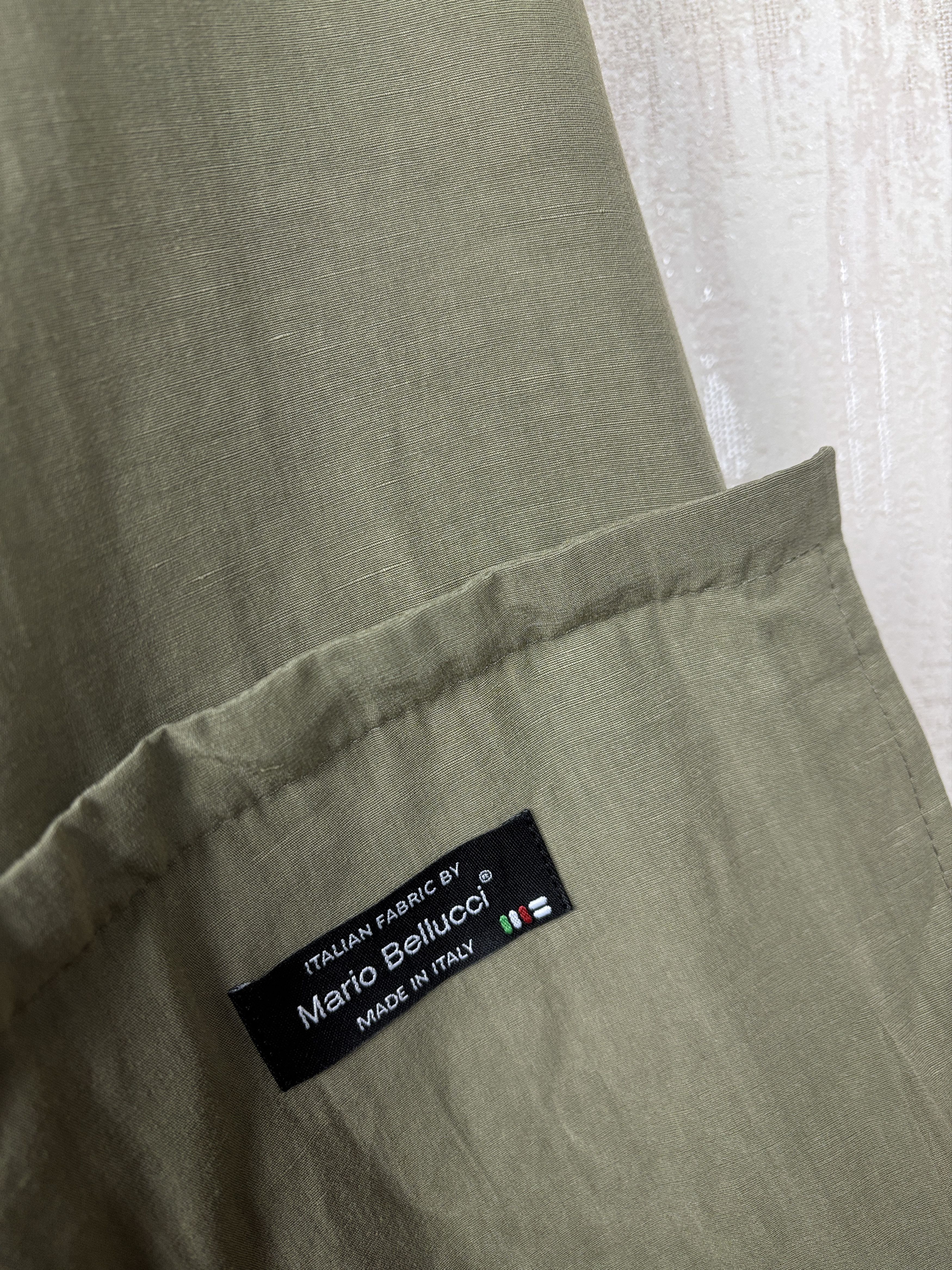 Calvin Klein Calvin Klein fabric Mario Bellucci Blazer Lyocell Linen Size US M / EU 48-50 / 2 - 13 Thumbnail