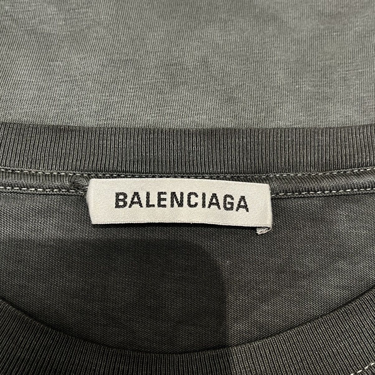 Balenciaga Balenciaga Logo Tee Black Size US M / EU 48-50 / 2 - 4 Thumbnail