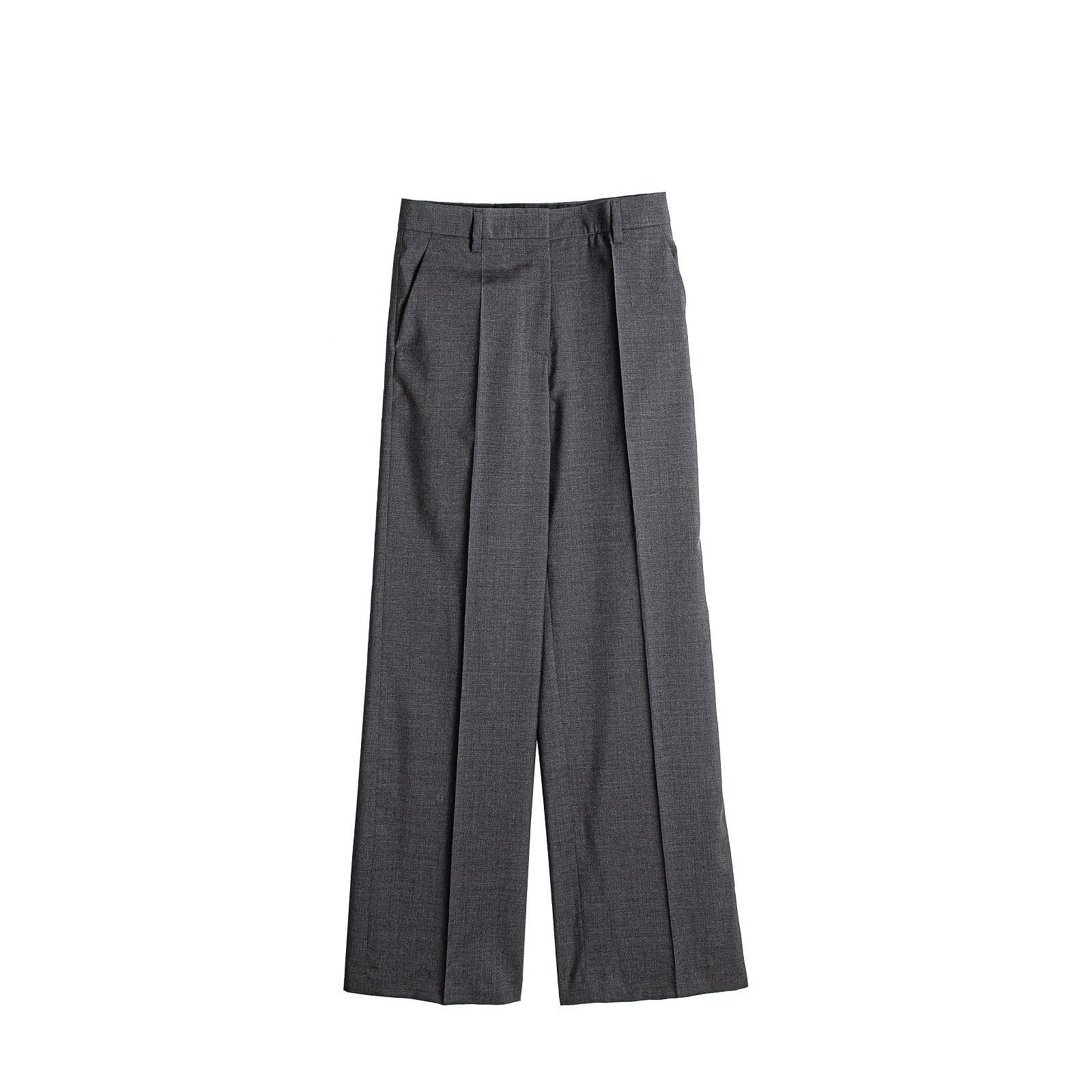 Prada Prada Grey Wool Trousers Size 38 Size 26" / US 2 / IT 38 - 1 Thumbnail
