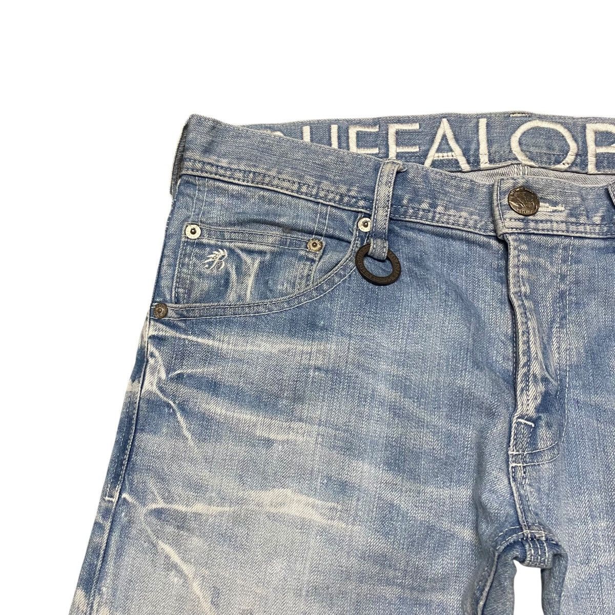 BUFFALO BOBS Buffalo Bobs Skyblue Denim Jeans Size US 32 / EU 48 - 4 Thumbnail