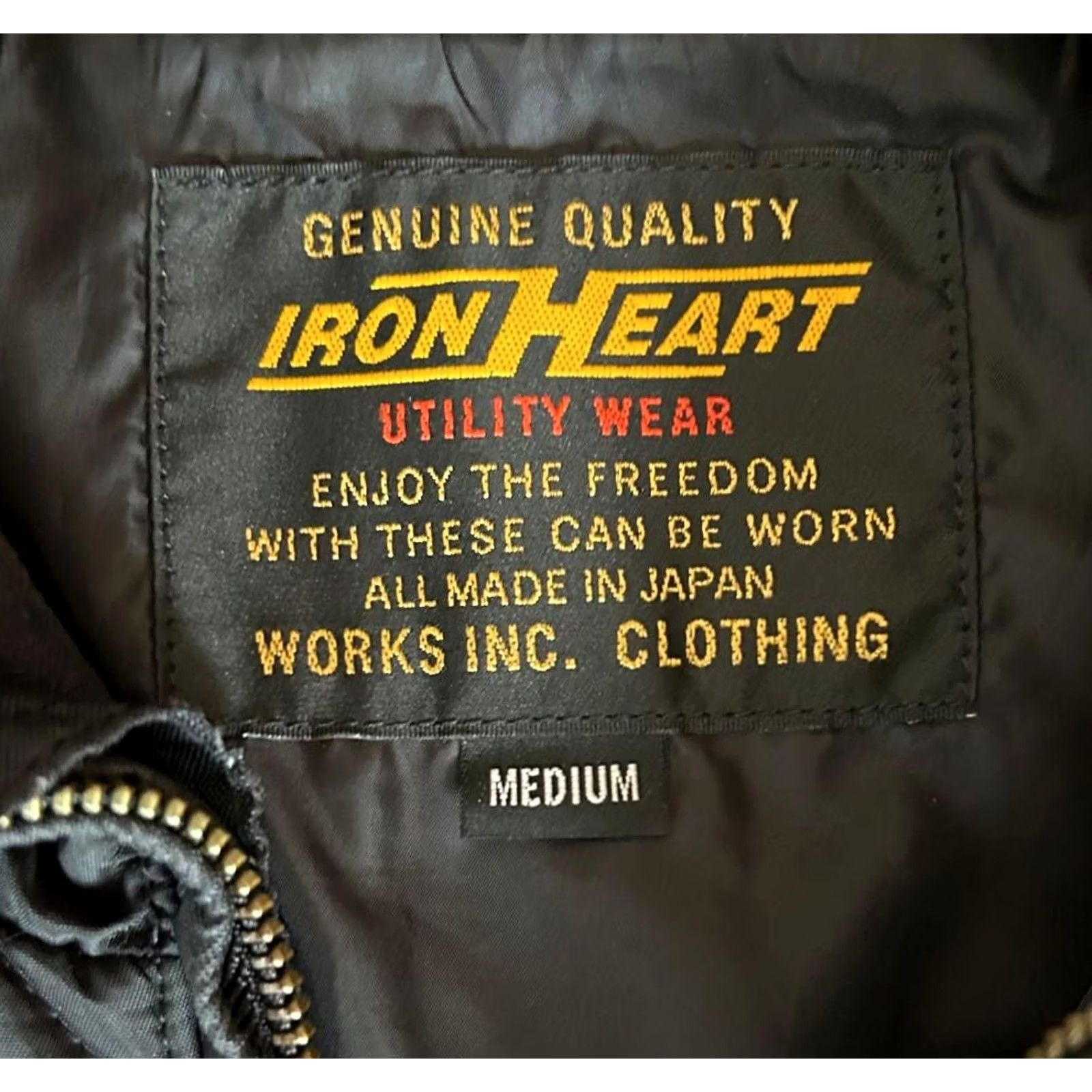 Iron Heart IRON HEART Jacket M Primaloft Quilted Riding IHJ-79 Mens Size US M / EU 48-50 / 2 - 3 Thumbnail