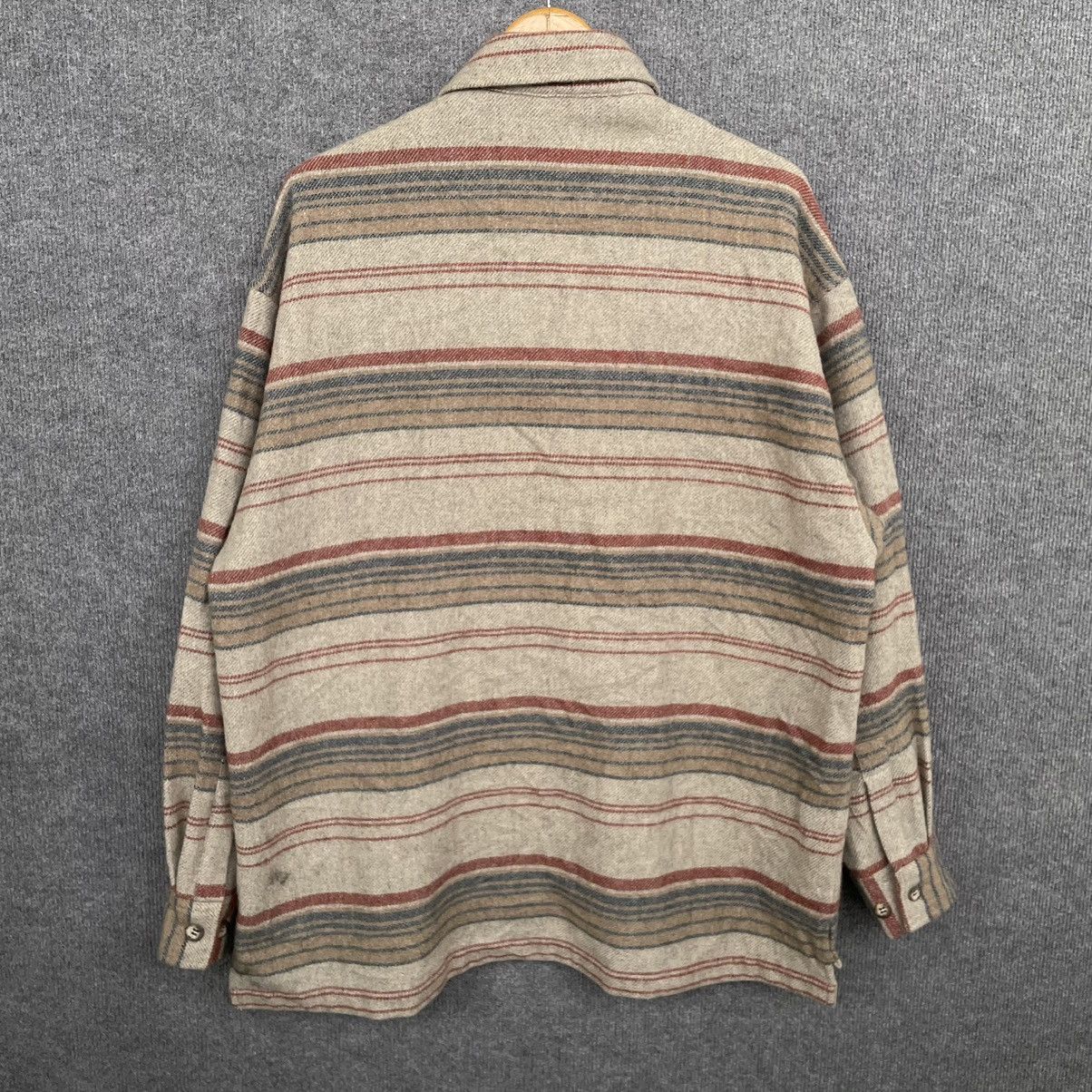 Nigel Cabourn × Vintage Vintage Nigel Cabourn Stripes Wool Jacket Size US L / EU 52-54 / 3 - 5 Thumbnail