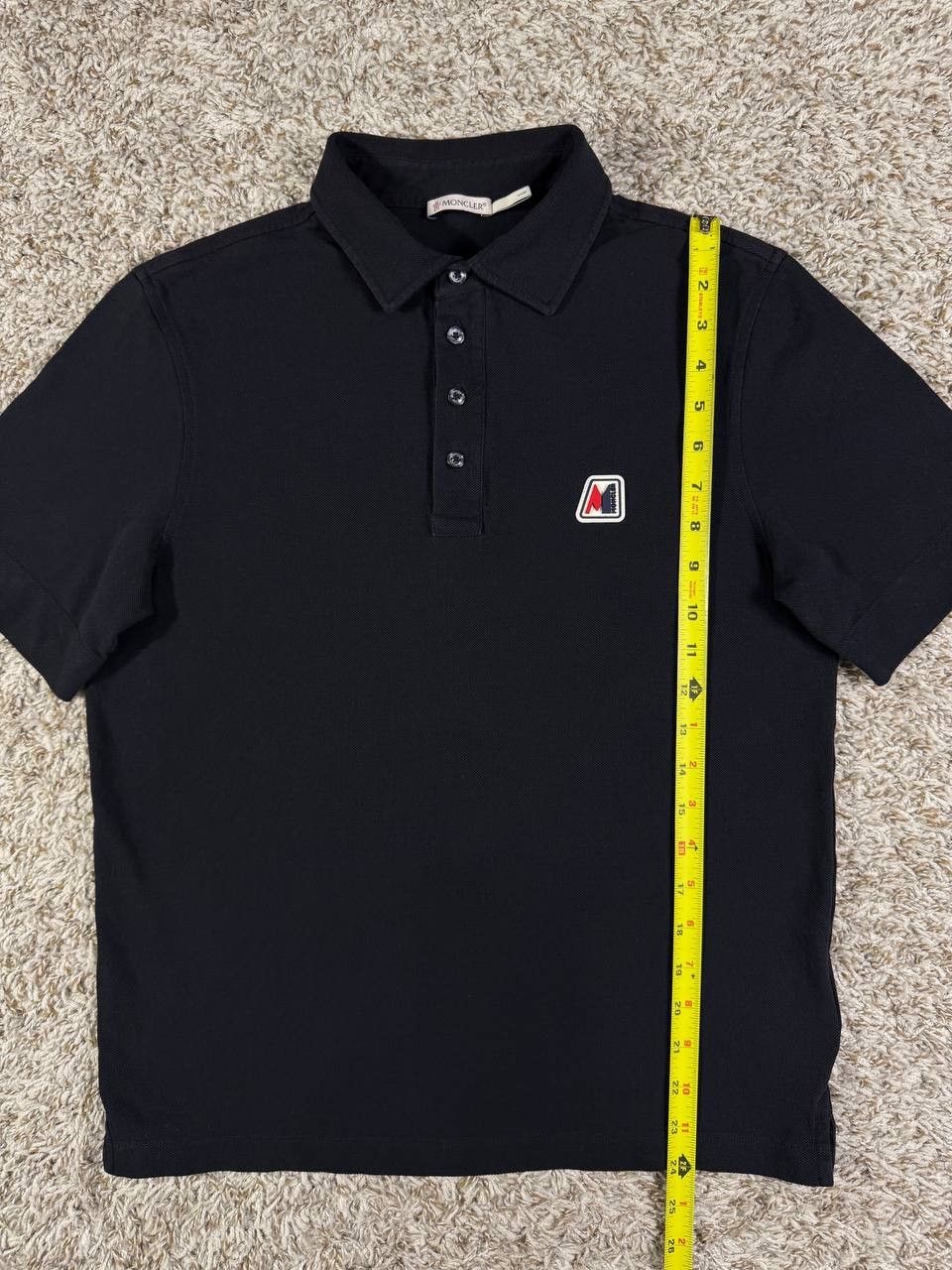 Moncler Moncler Logo Polo Shirt Size US S / EU 44-46 / 1 - 4 Thumbnail