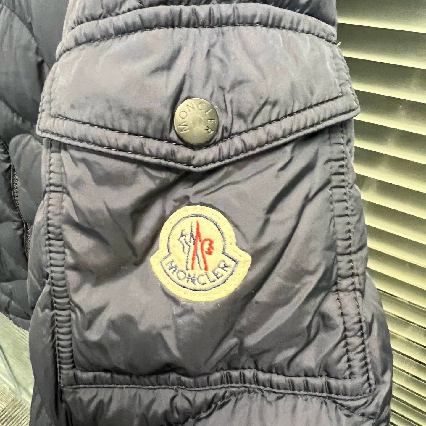 Moncler Moncler diamond quilted black down jacket 2 Size US M / EU 48-50 / 2 - 3 Thumbnail