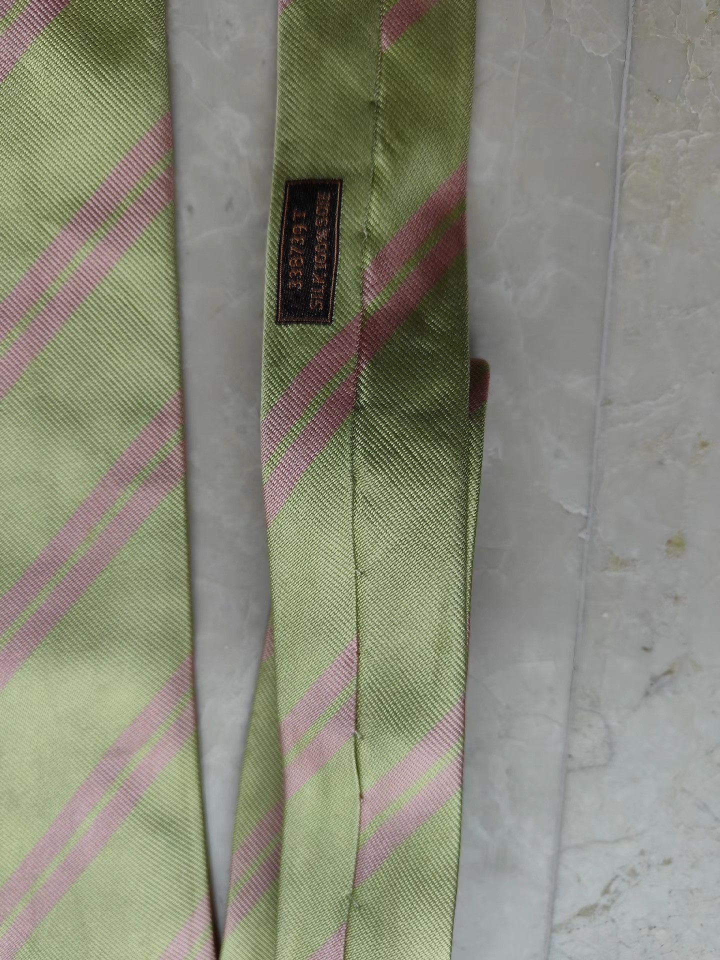 Hermes Hermes Men's Tie K29 Size ONE SIZE - 2 Thumbnail