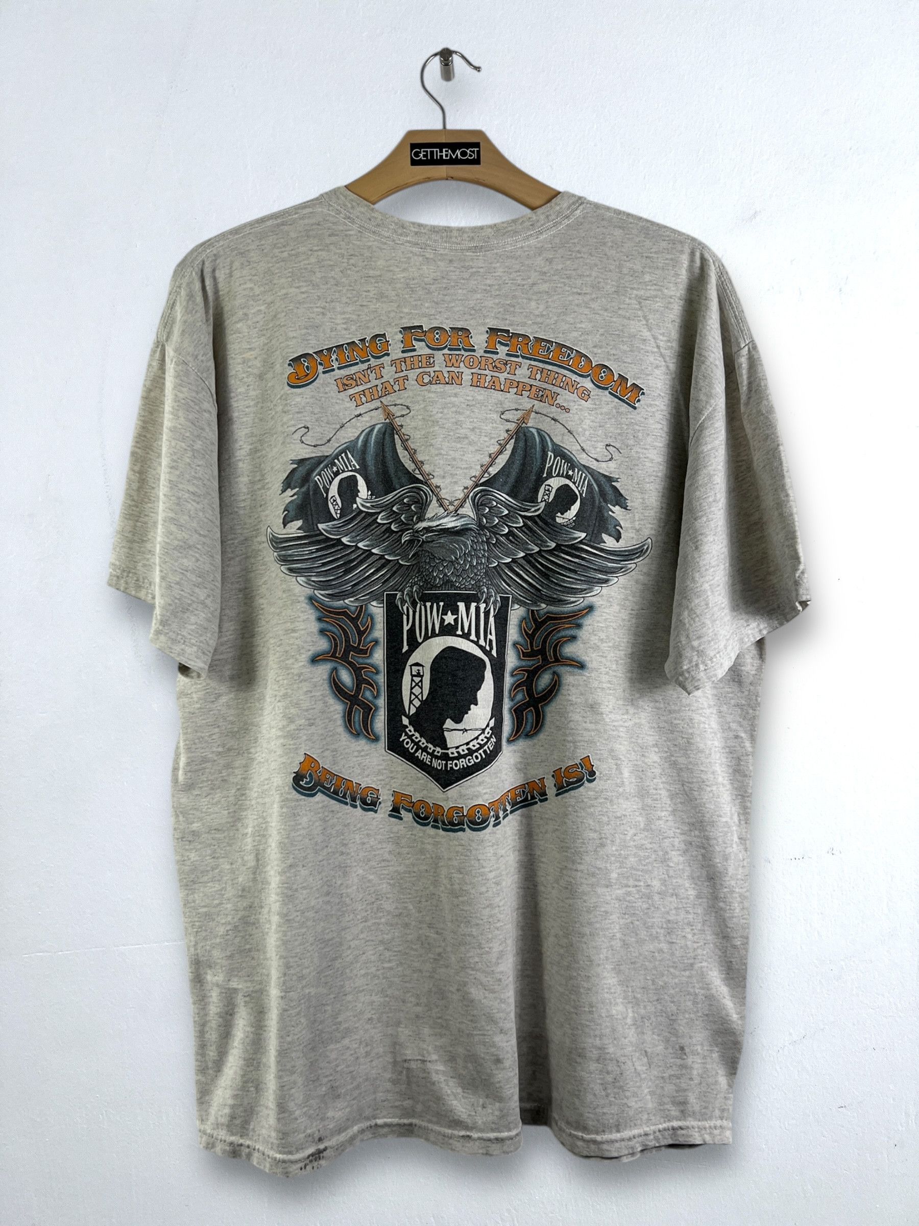 Troop No.4826 Pow-Mia Graphic Tee (XL) Size US XL / EU 56 / 4 - 1 Thumbnail