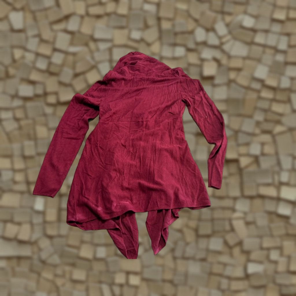 Vintage **Women's Red Open Cardigan Maurices Size Medium Long Sleeve** User: Women's Red Open Cardigan Maurices Size Medium Long Sleeve Size M / US 6-8 / IT 42-44 - 1 Thumbnail