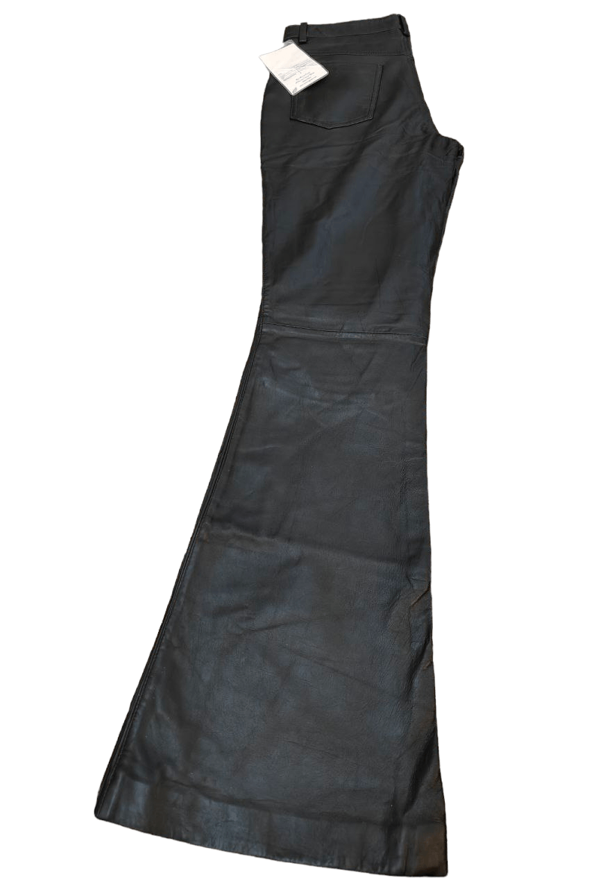 Genuine Leather Cimarron Piel Leather Flare Pant Size US 28 / EU 44 - 4 Thumbnail