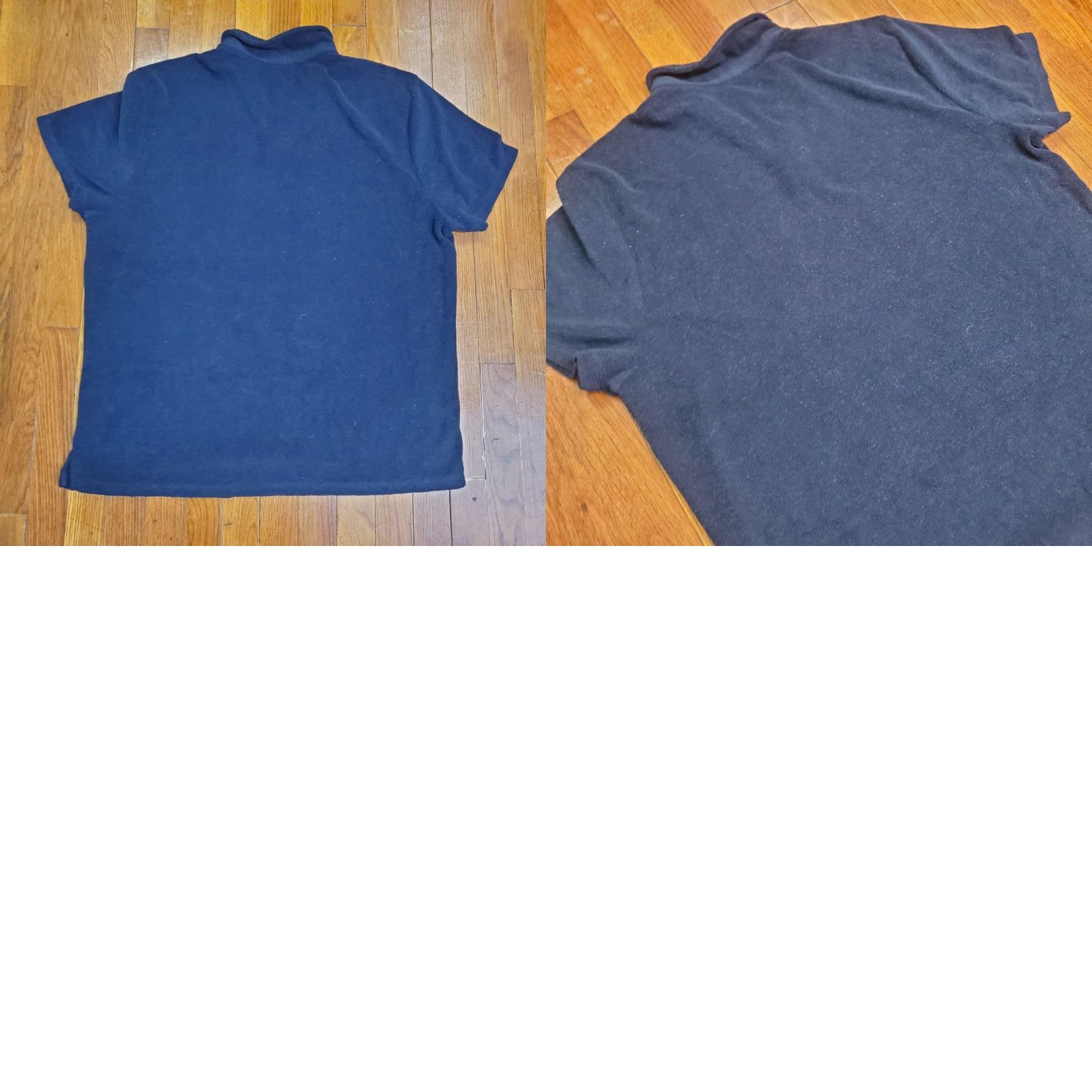 Marine Layer Marine Layer Polo Shirt Mens XL Blue Terry Striped Palm Tree Pocket Tropical Size US XL / EU 56 / 4 - 8 Thumbnail