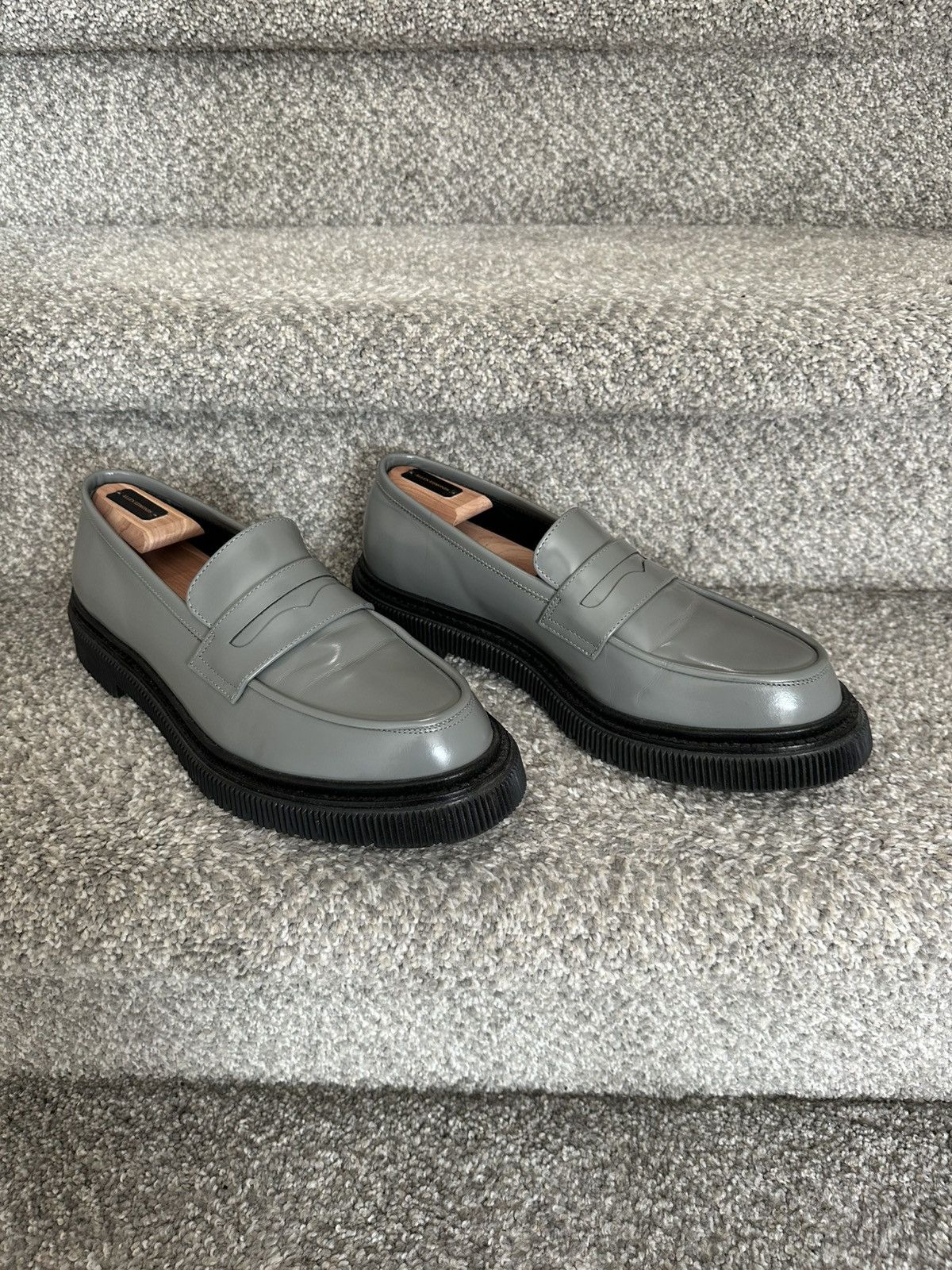 Adieu Paris Adieu Paris Type 159 Loafers in Polido Storm Size US 11 / EU 44 - 5 Thumbnail
