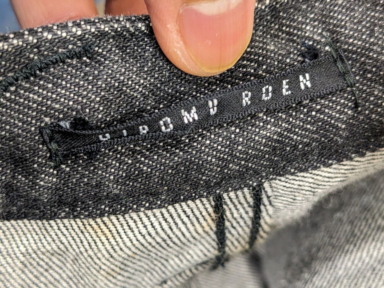 Mastermind Japan × Roen HIROMUTAKAHARA BONDAGE FLARE JEANS & DOUBLE LAYERED POCKET Size US 30 / EU 46 - 6 Thumbnail