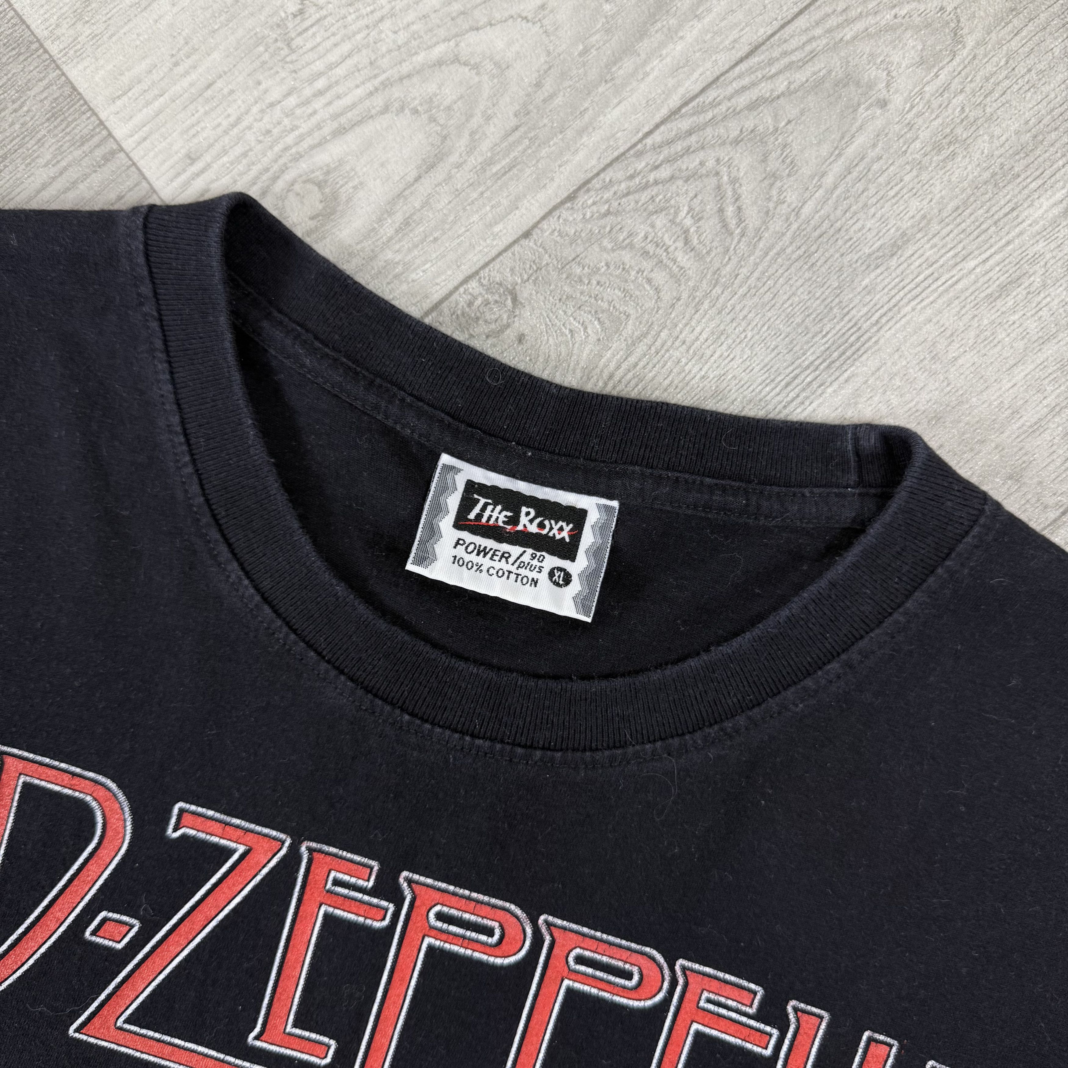 Led Zeppelin Vintage Led Zeppelin 90s Black Graphic Long Sleeve Tee Shirt Size US XL / EU 56 / 4 - 14 Thumbnail