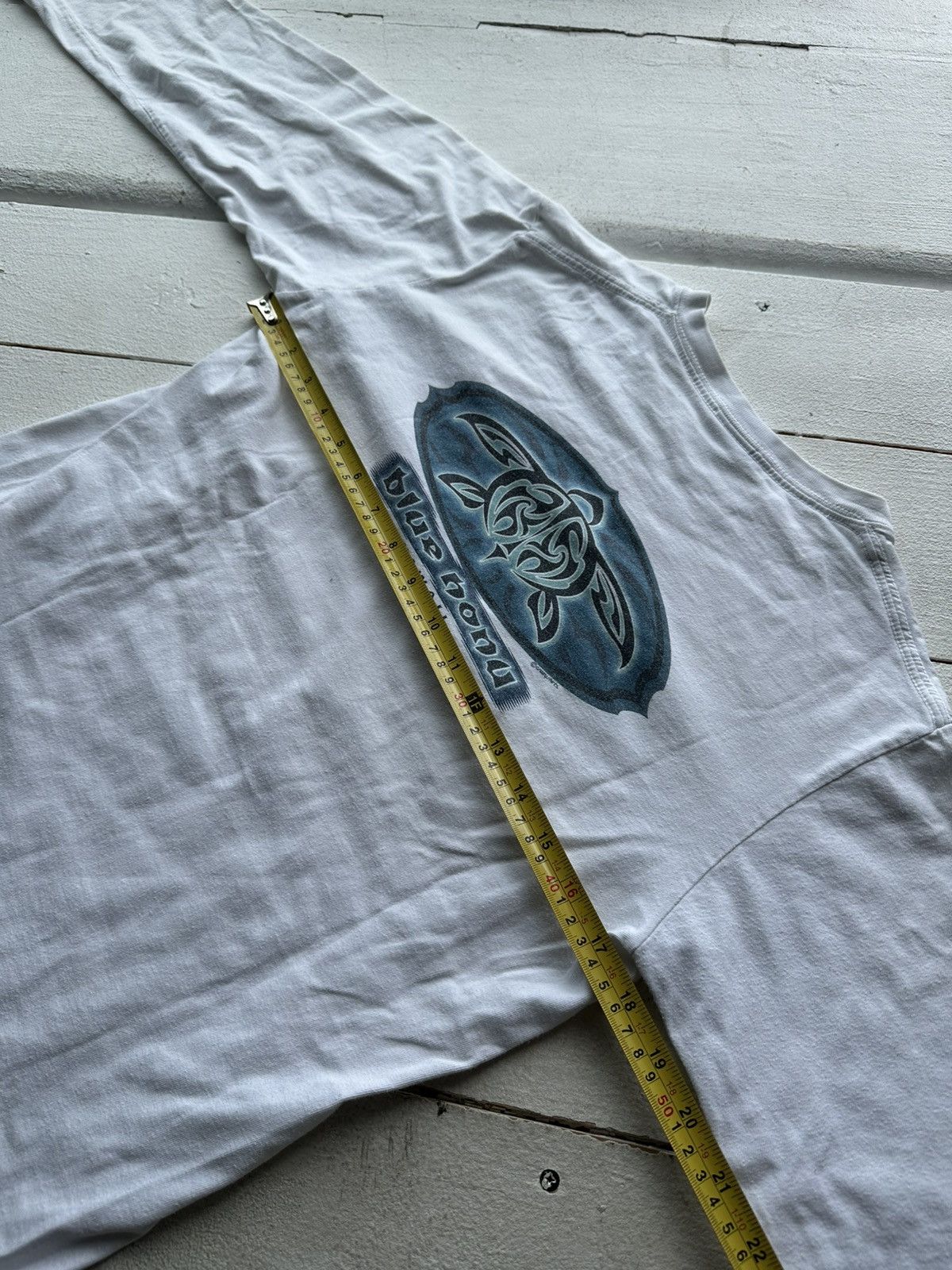 Vintage 🚨Vintage 90s HAWAII BLUE NOVA CRAZY SHIRTS surf TEE y2k rare Size US XS / EU 42 / 0 - 12 Thumbnail