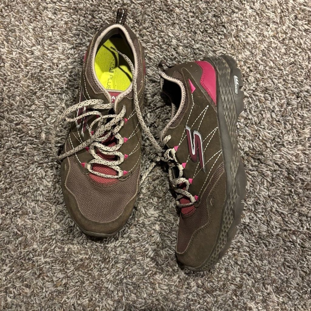 SKECHERS Skechers Brown and Red Outdoor Sneakers Size US 10 / IT 40 - 6 Thumbnail