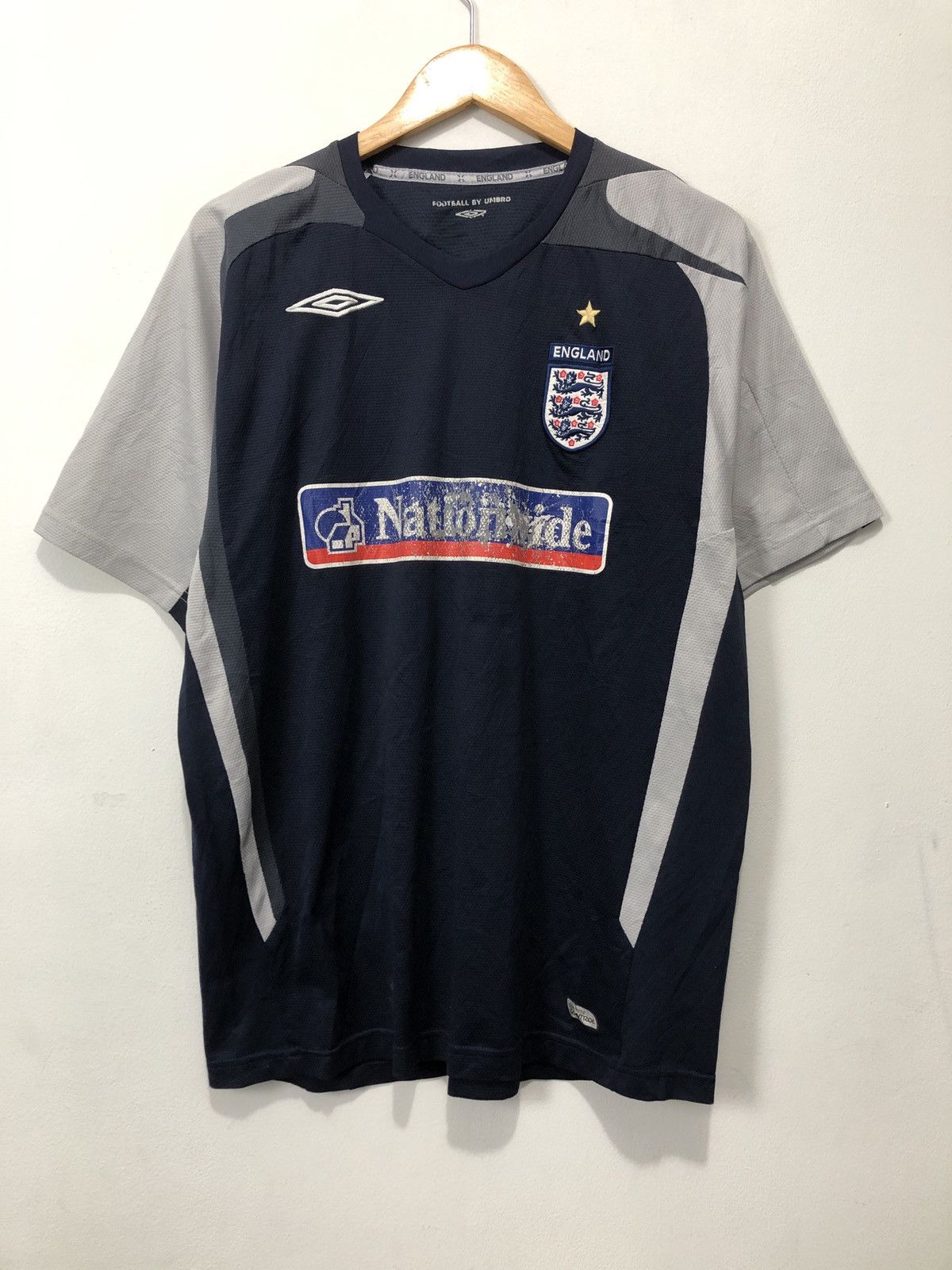 Umbro × Vintage Vintage Umbro England Nationwide Jersey Size US L / EU 52-54 / 3 - 1 Thumbnail