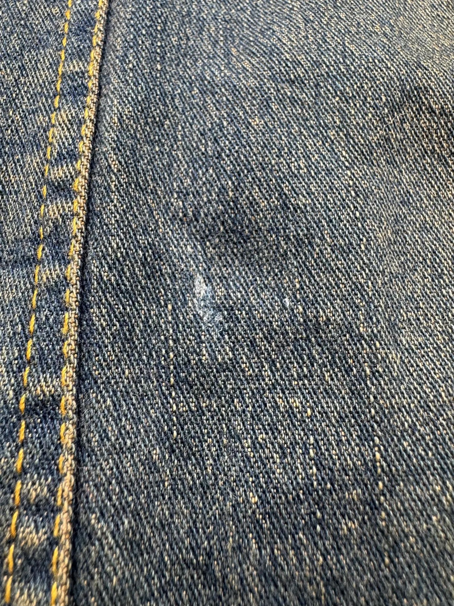 Vintage Denim Maxi Skirt From The 90s(V416) Size 27" / US 4 / IT 40 - 2 Thumbnail