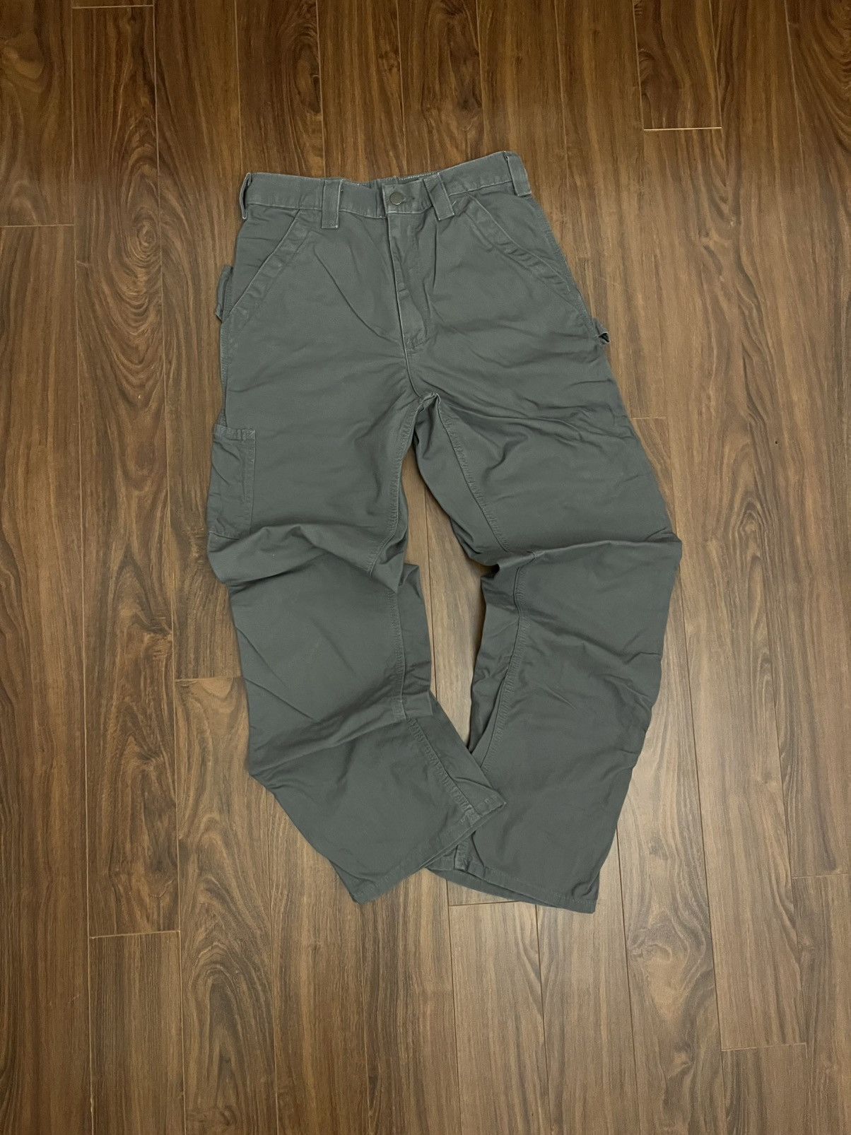 Carhartt Vintage Carhartt Baggy Fit Canvas Carpenter Pants Size US 30 / EU 46 - 2 Thumbnail